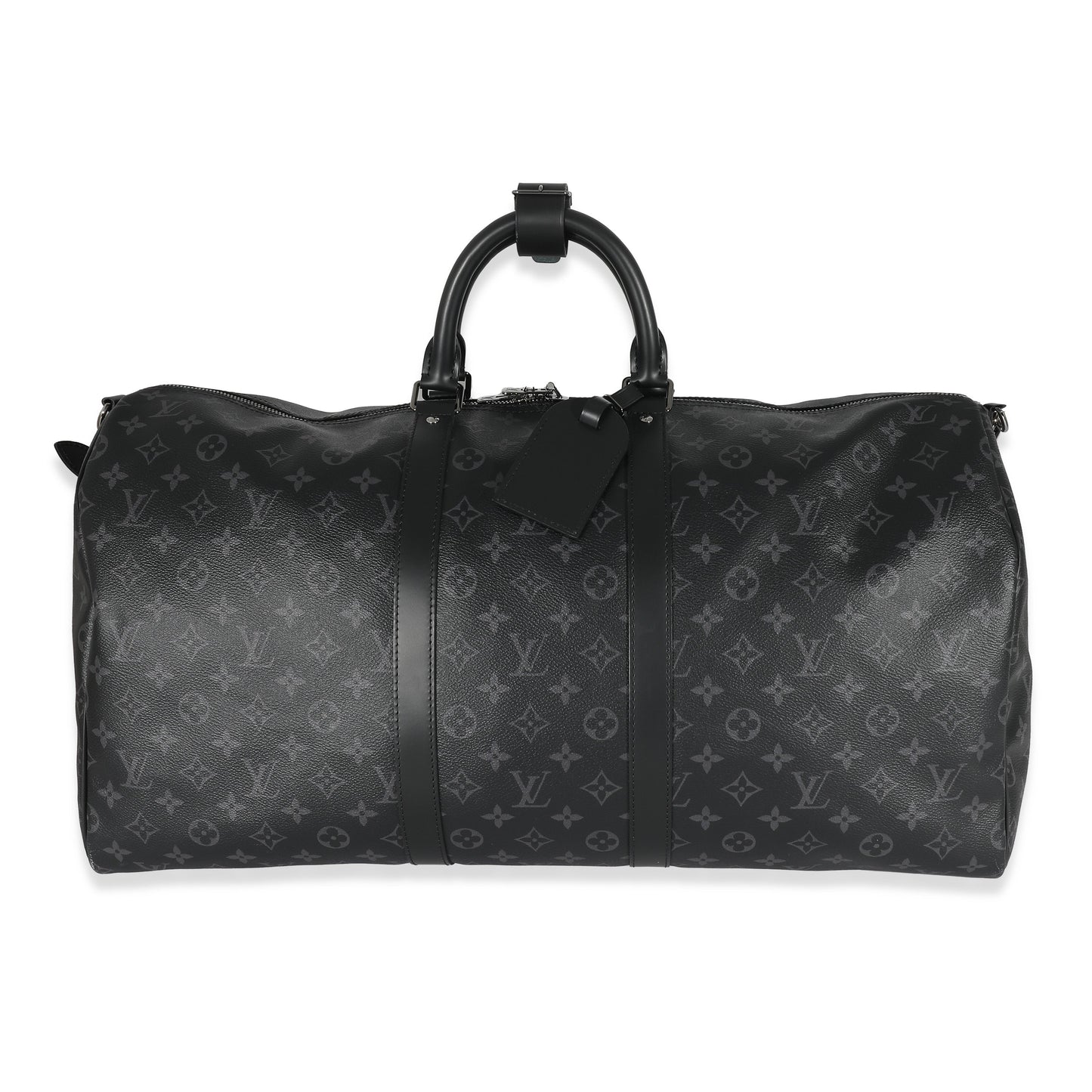 Louis Vuitton Louis Vuitton Monogram Eclipse Canvas Keepall Bandouliere 55