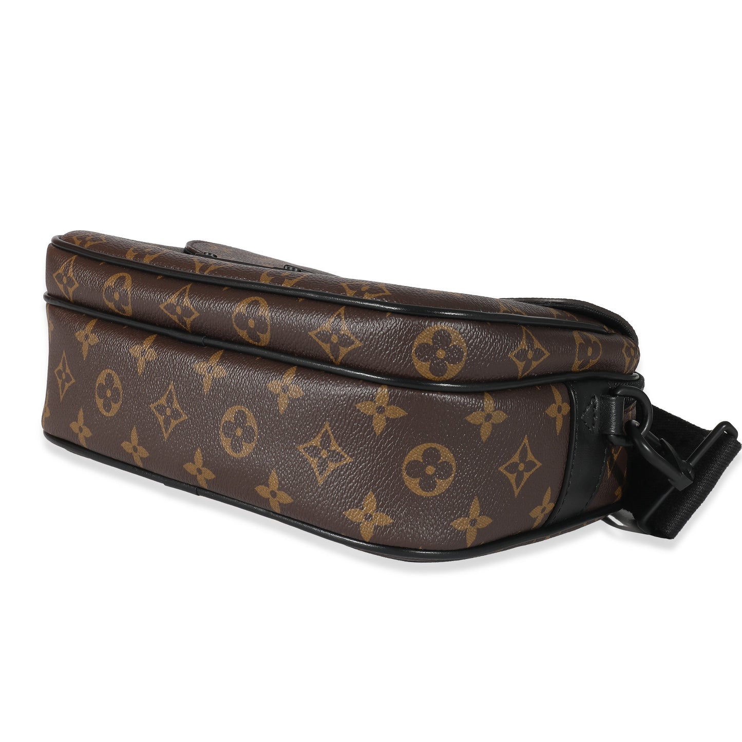 Louis Vuitton Monogram Macassar S Lock Messenger