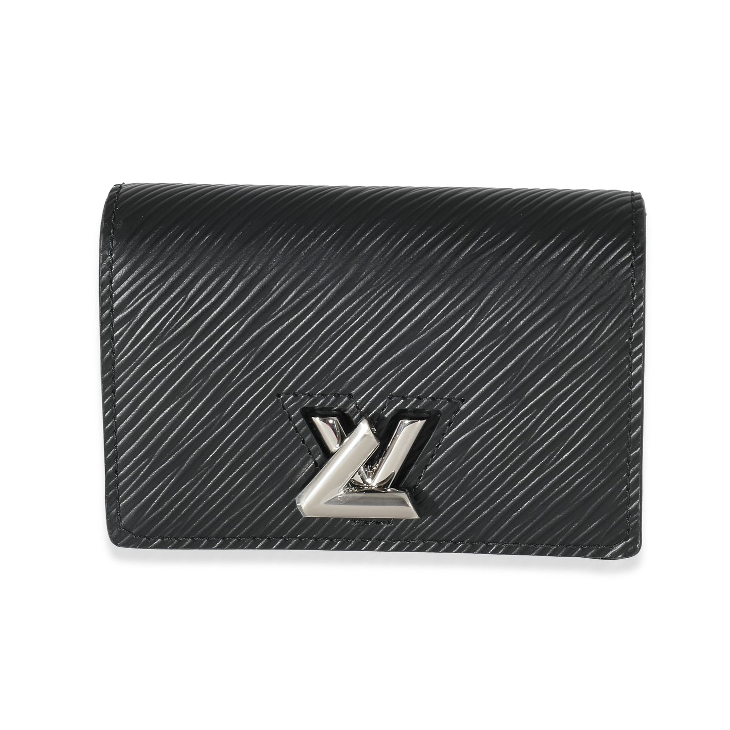 Louis Vuitton Louis Vuitton Black Epi Twist Multicartes Card Case
