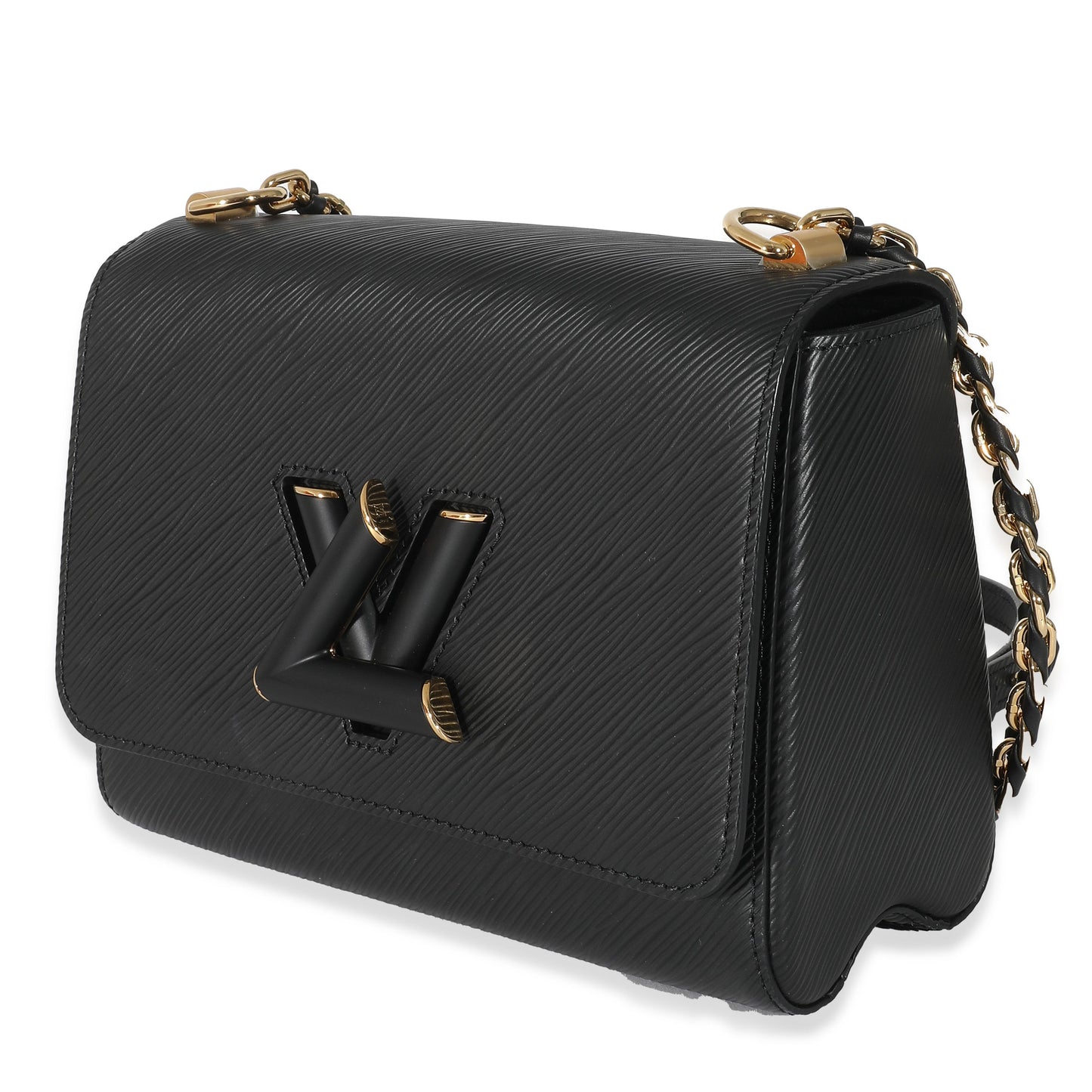 Louis Vuitton Louis Vuitton Gold Matte Black Epi Twist MM
