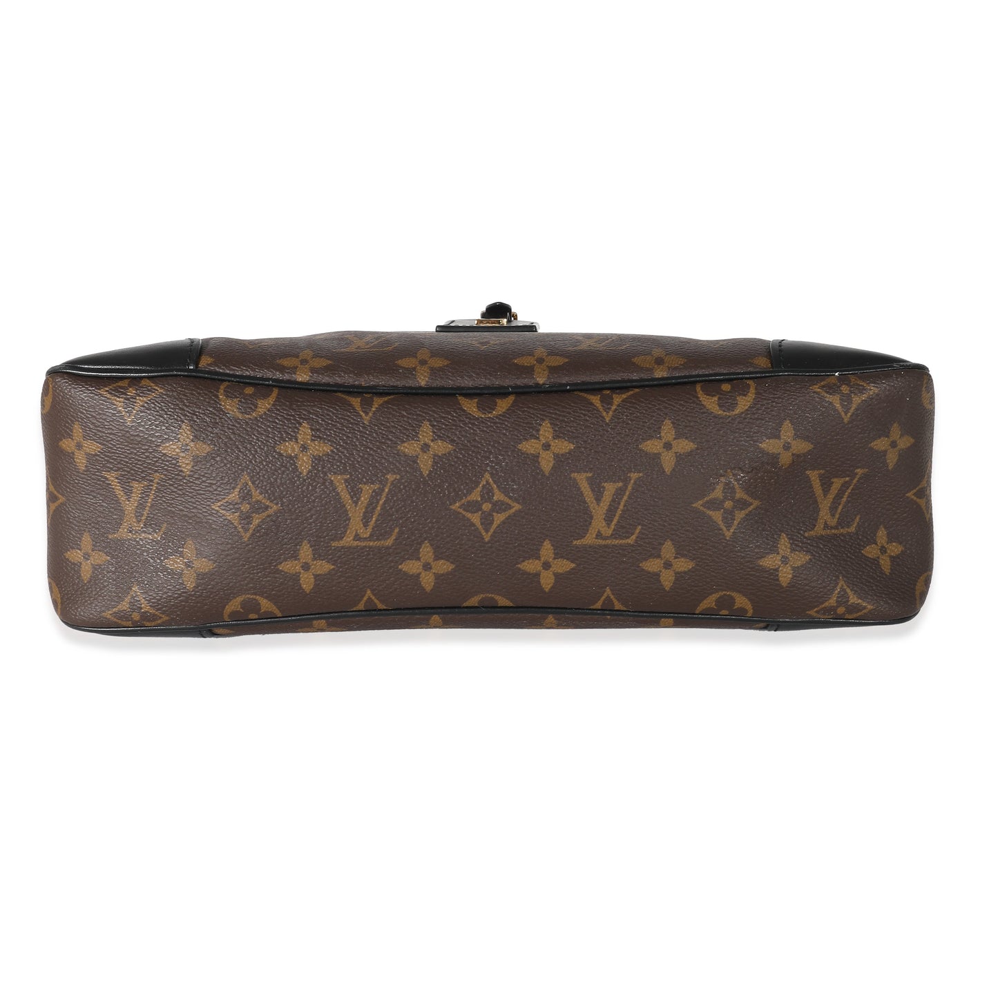 Louis Vuitton Louis Vuitton Black Monogram Canvas Odeon MM