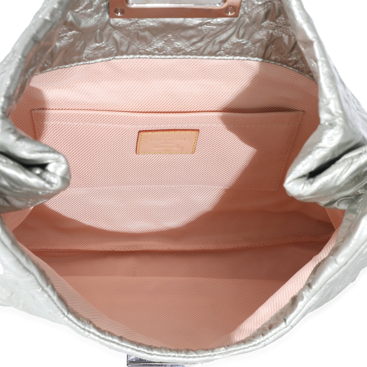Louis Vuitton Louis Vuitton Silver Monogram Jacquard Altair Clutch
