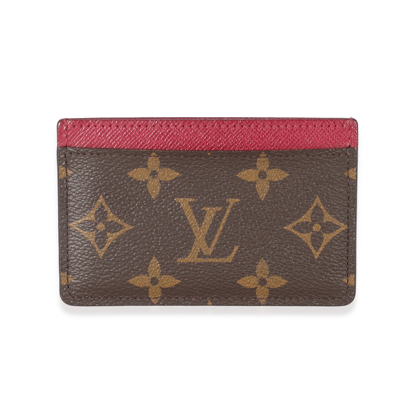 Louis Vuitton Louis Vuitton Fuchsia Monogram Canvas Card Holder