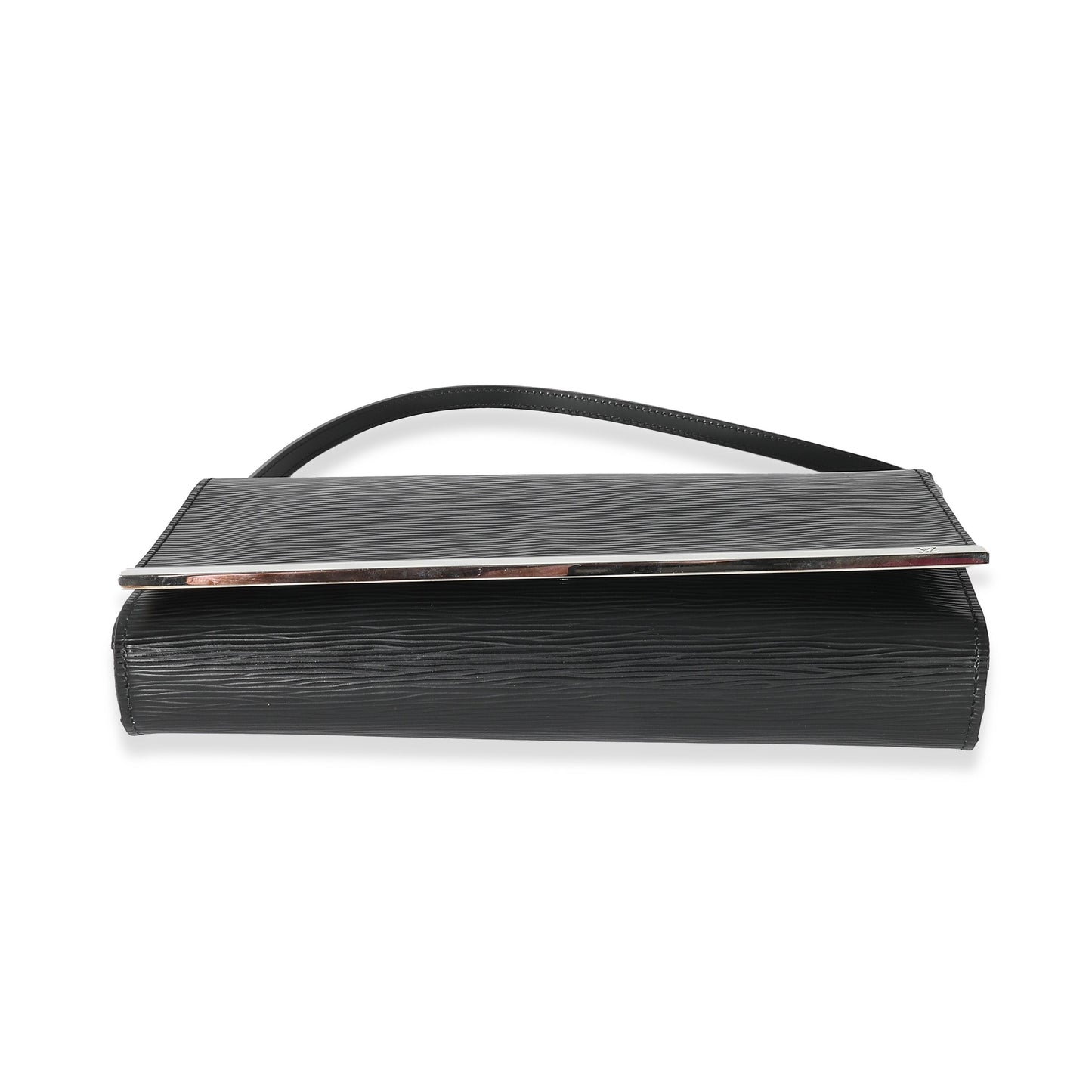 Louis Vuitton Black Epi Sevigne Clutch
