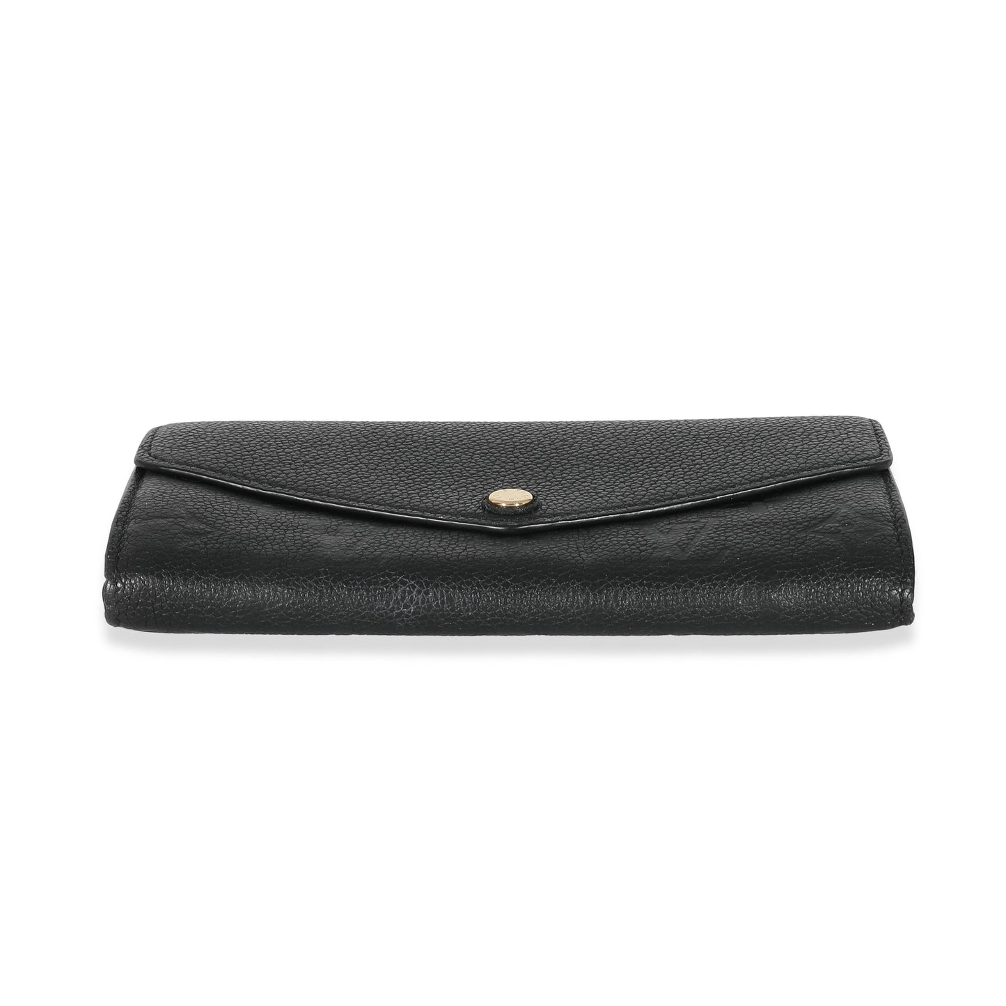 Louis Vuitton Louis Vuitton Black Empreinte Sarah Wallet
