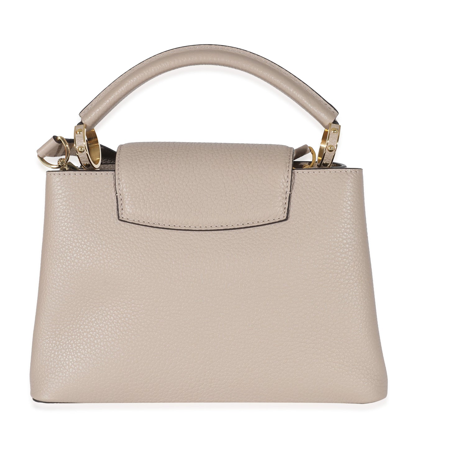 Louis Vuitton Louis Vuitton Grey Taurillon Capucines BB