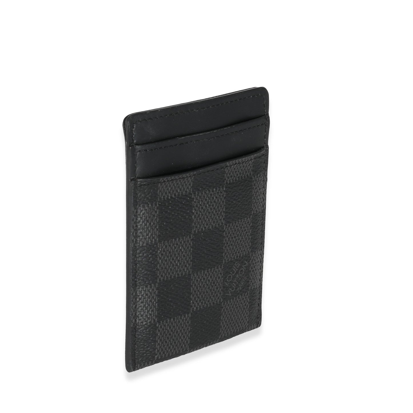 Louis Vuitton Louis Vuitton Damier Graphite Canvas Pince Card Holder With Bill Clip