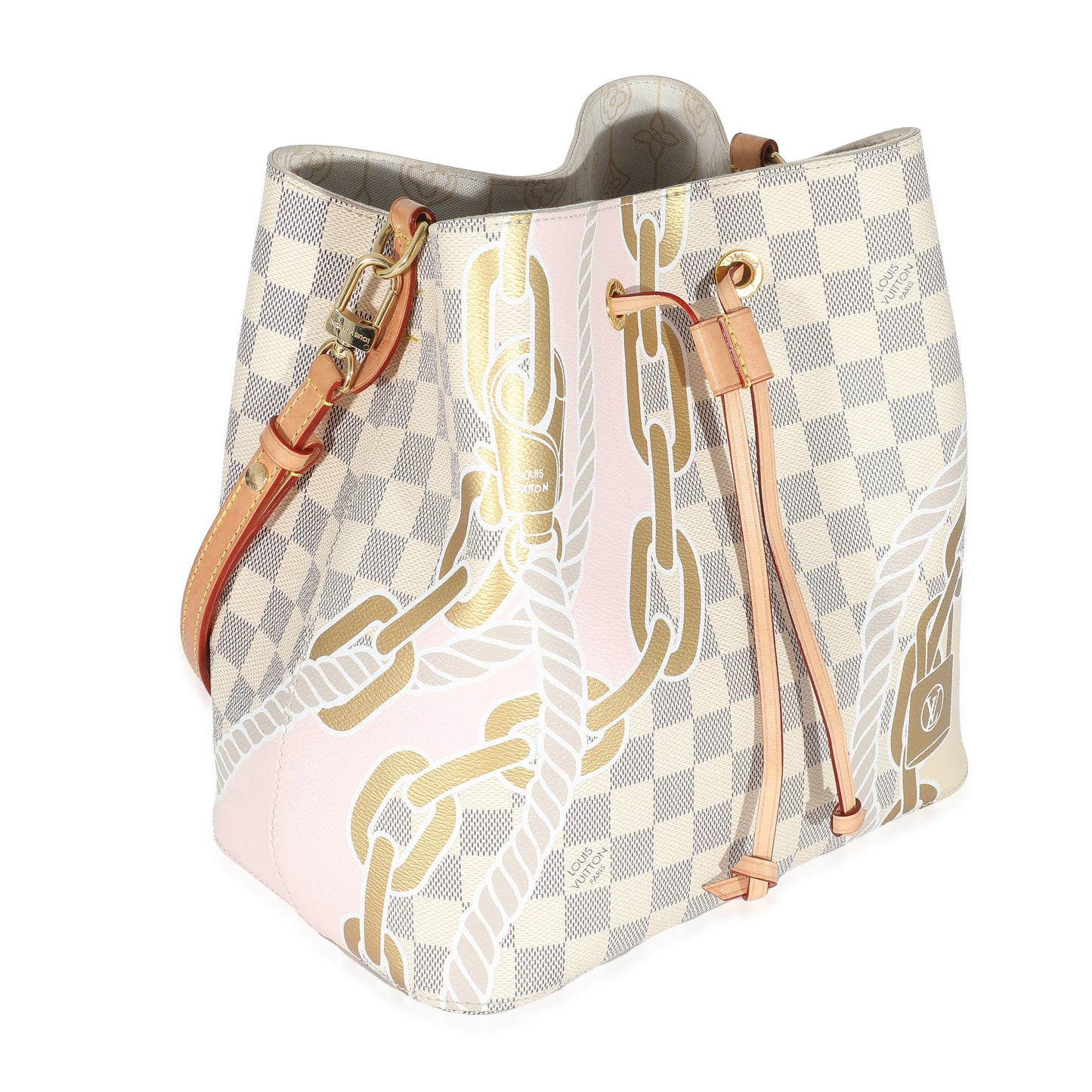 Louis Vuitton Louis Vuitton Damier Azur Canvas Nautical Ropes Néonoé MM