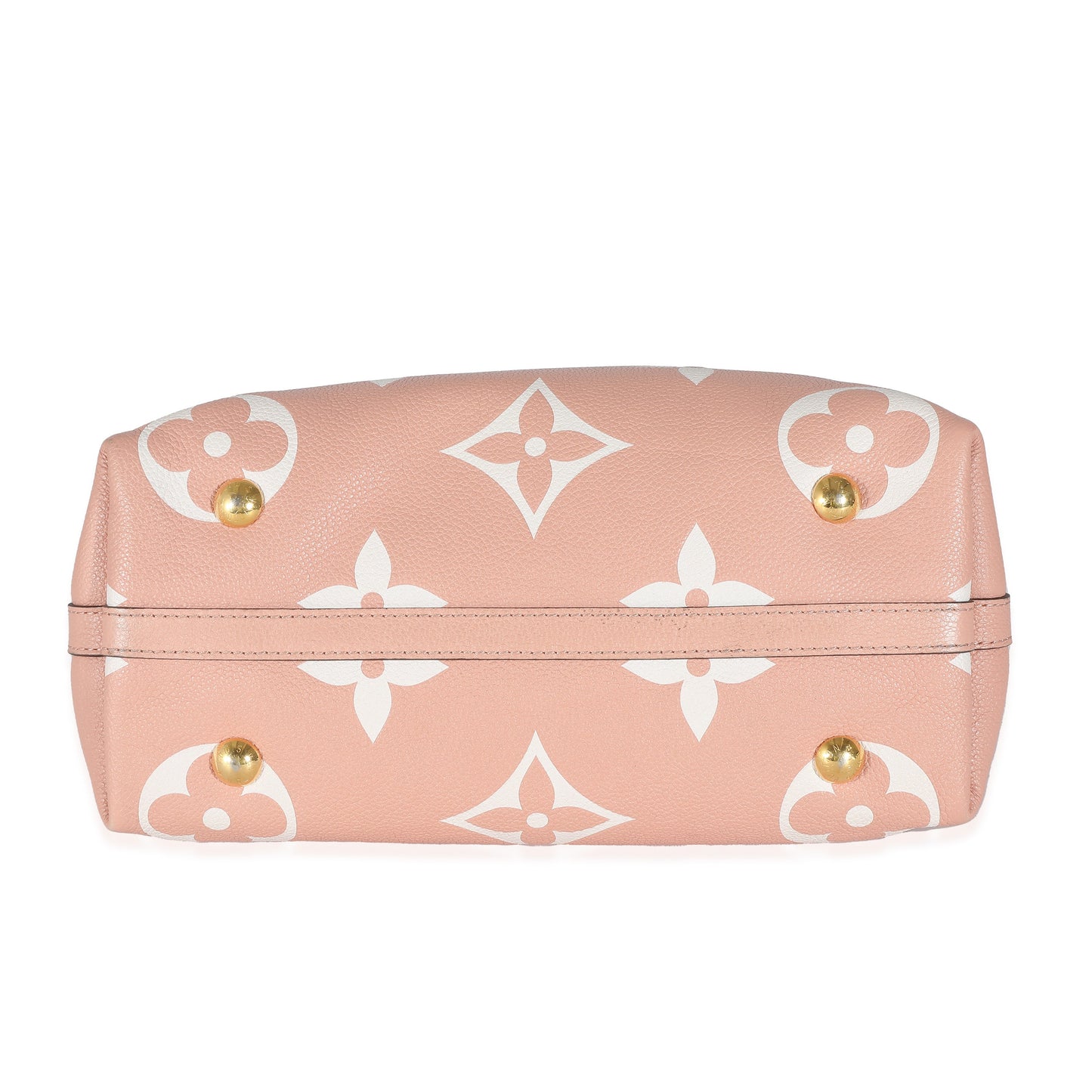 Louis Vuitton Louis Vuitton Trianon Pink Cream Empreinte Monogram Giant Carryall PM