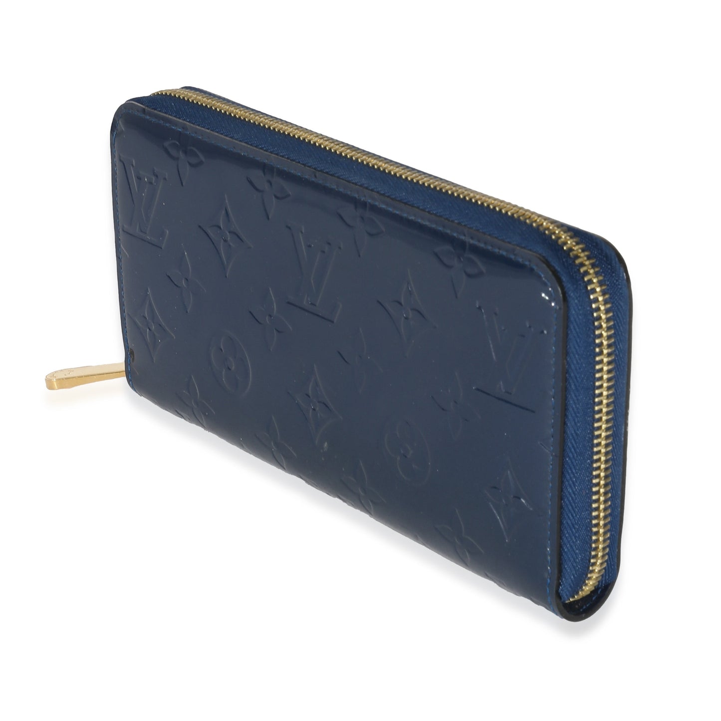 Louis Vuitton Louis Vuitton Grand Bleu Vernis Zippy Wallet