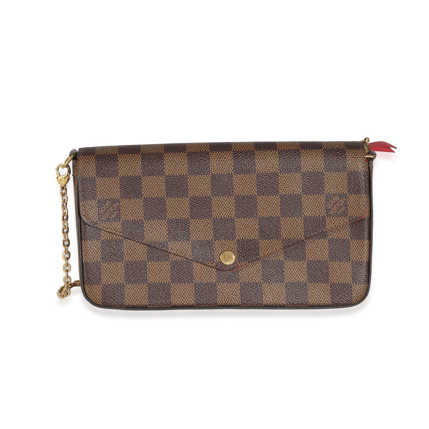 Louis Vuitton Louis Vuitton Cerise Damier Ebene Canvas Félicie Pochette