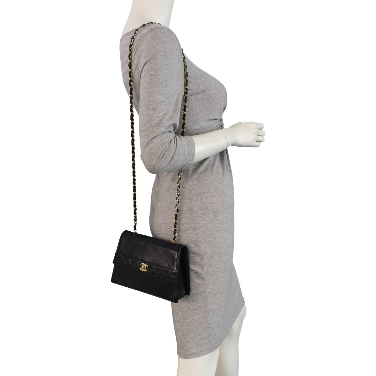 Chanel Vintage Trapezoid Flap Bag