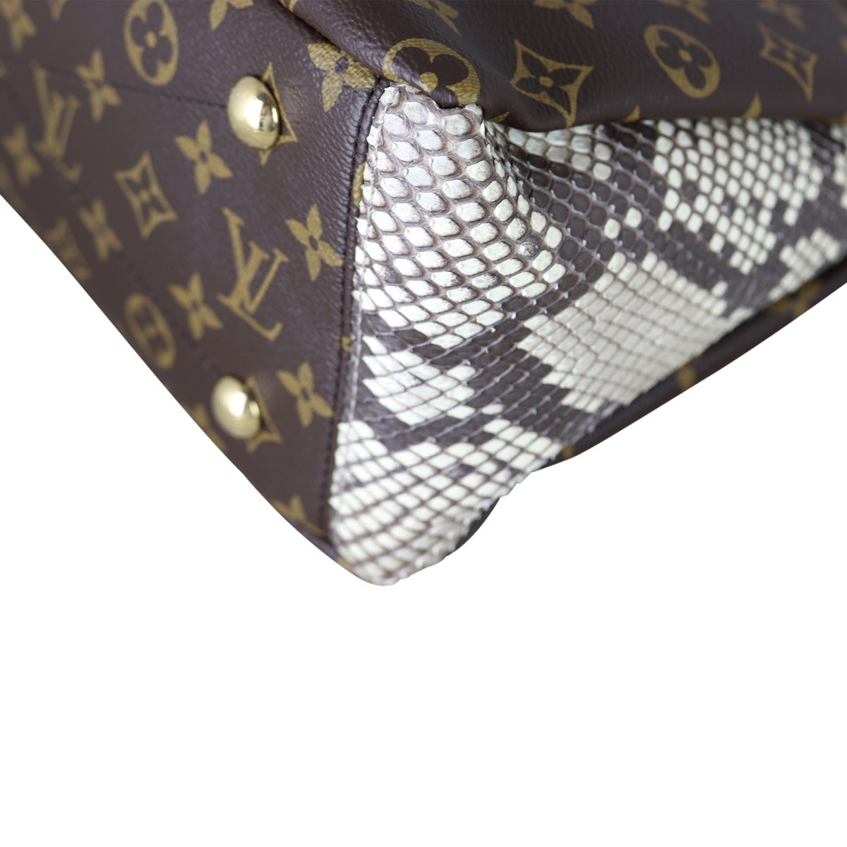 Louis Vuitton Pallas MM Monogram Python