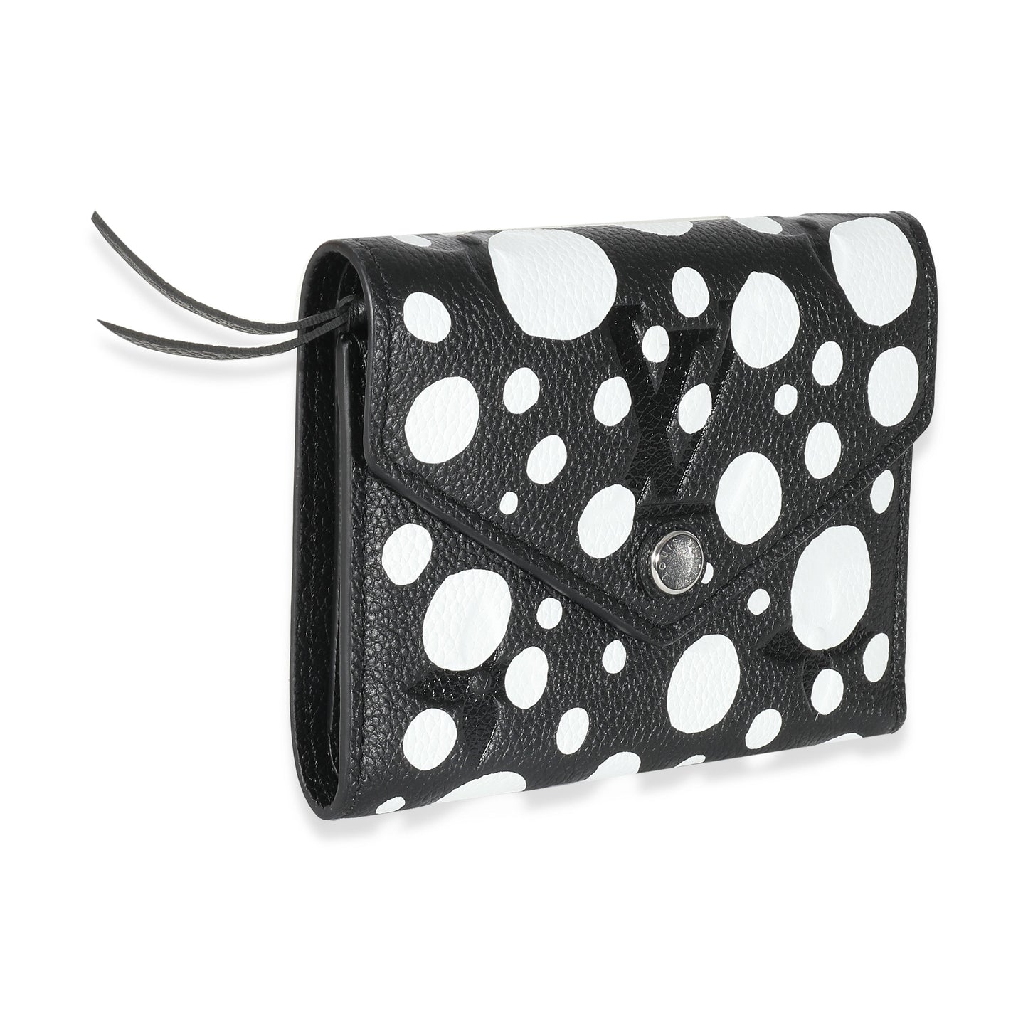 Louis Vuitton Louis Vuitton X YK Black & White Monogram Empreinte Victorine Wallet