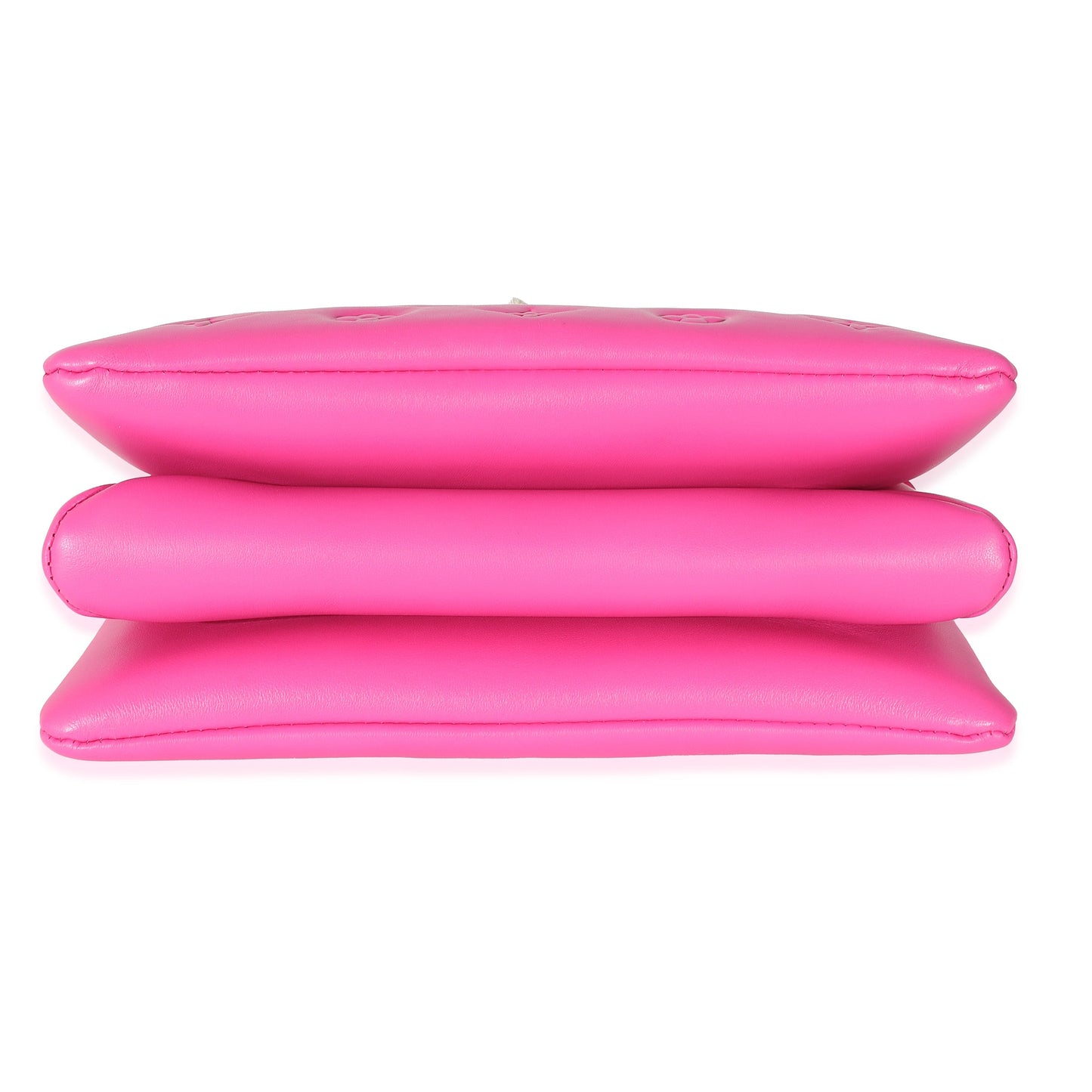 Louis Vuitton Louis Vuitton Pink Monogram Embossed Lambskin Coussin PM
