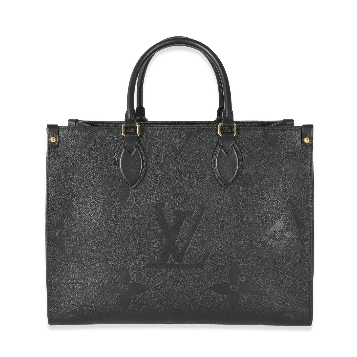 Louis Vuitton Louis Vuitton Black Monogram Giant Empreinte Onthego MM