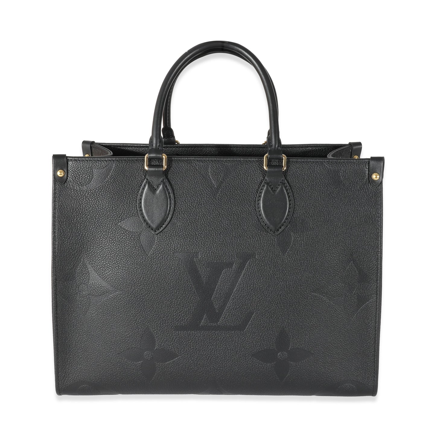 Louis Vuitton Louis Vuitton Black Monogram Giant Empreinte Onthego MM
