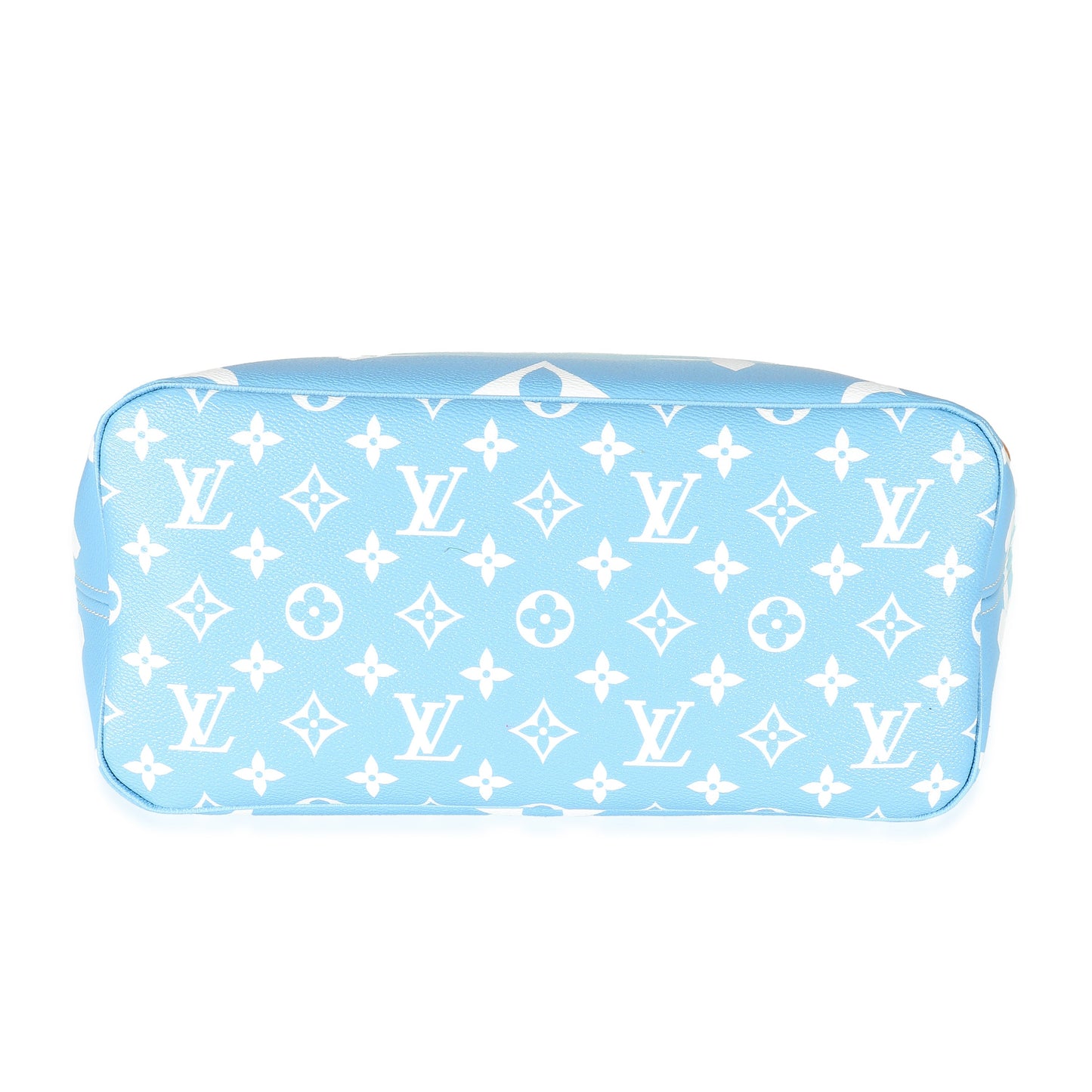 Louis Vuitton Louis Vuitton Blue Giant Monogram Canvas By The Pool Neverfull MM