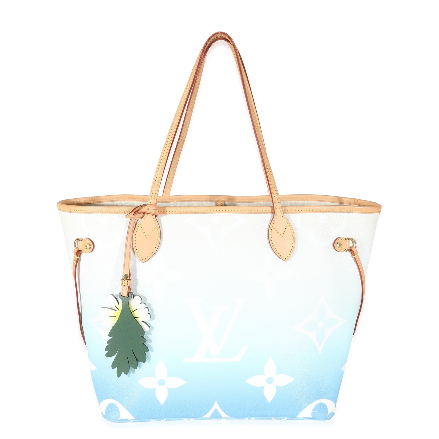 Louis Vuitton Louis Vuitton Blue Giant Monogram Canvas By The Pool Neverfull MM