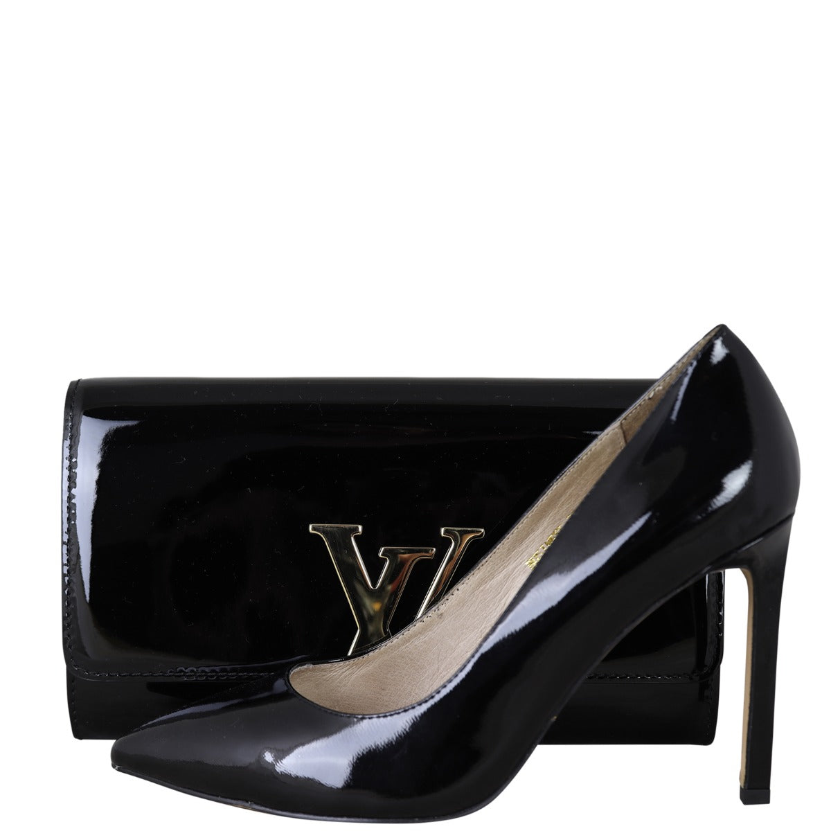 Louis Vuitton Louise Clutch Vernis