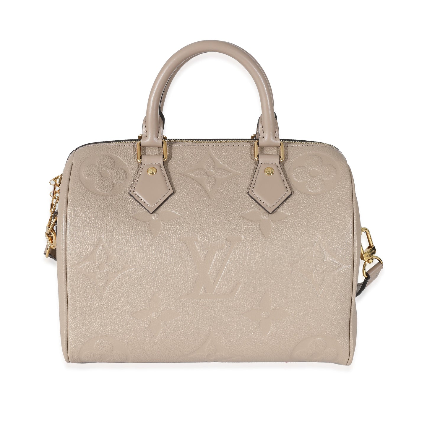 Louis Vuitton Louis Vuitton Turtledove Monogram Empreinte Speedy Bandoulière 25