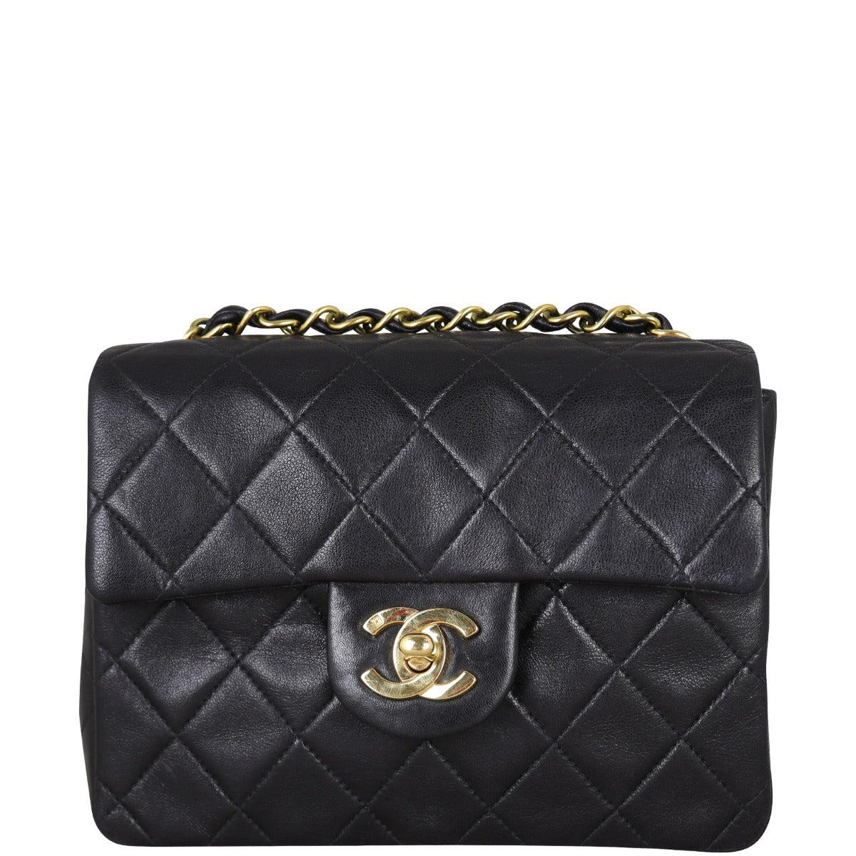 Chanel Classic Flap Mini Square (vintage) | Black Vintage