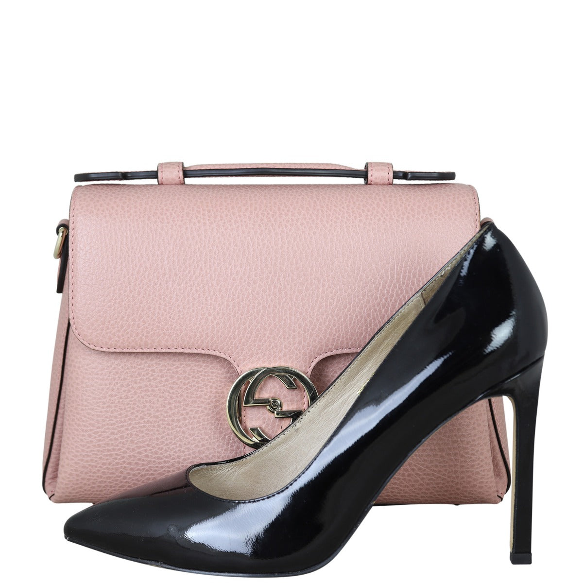 Gucci Dollar Interlocking G Top Handle Bag