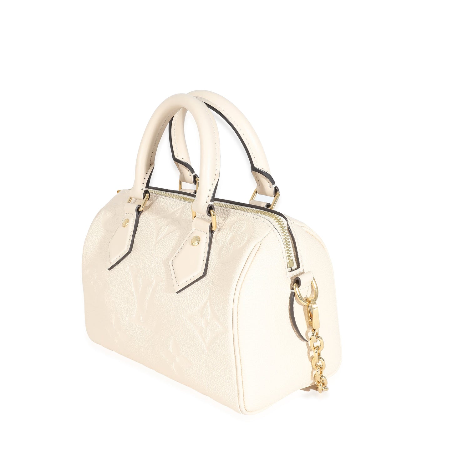 Louis Vuitton Louis Vuitton Creme Empreinte Speedy Bandoulière 20