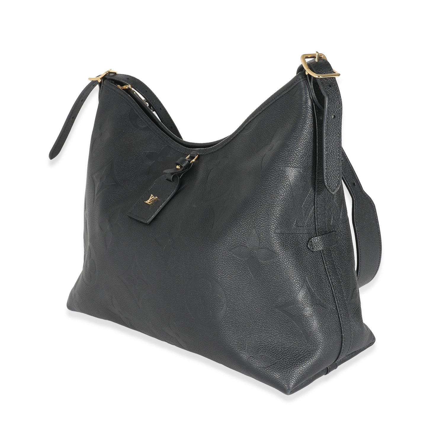 Louis Vuitton Louis Vuitton Black Monogram Empreinte CarryAll MM