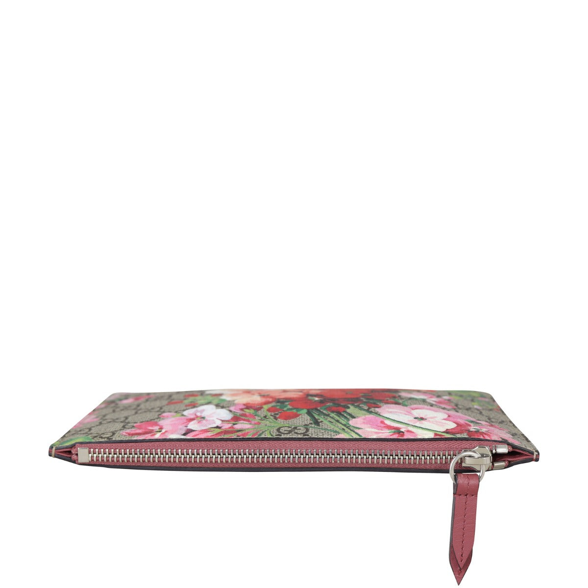 Gucci GG Supreme Blooms Zip Pouch