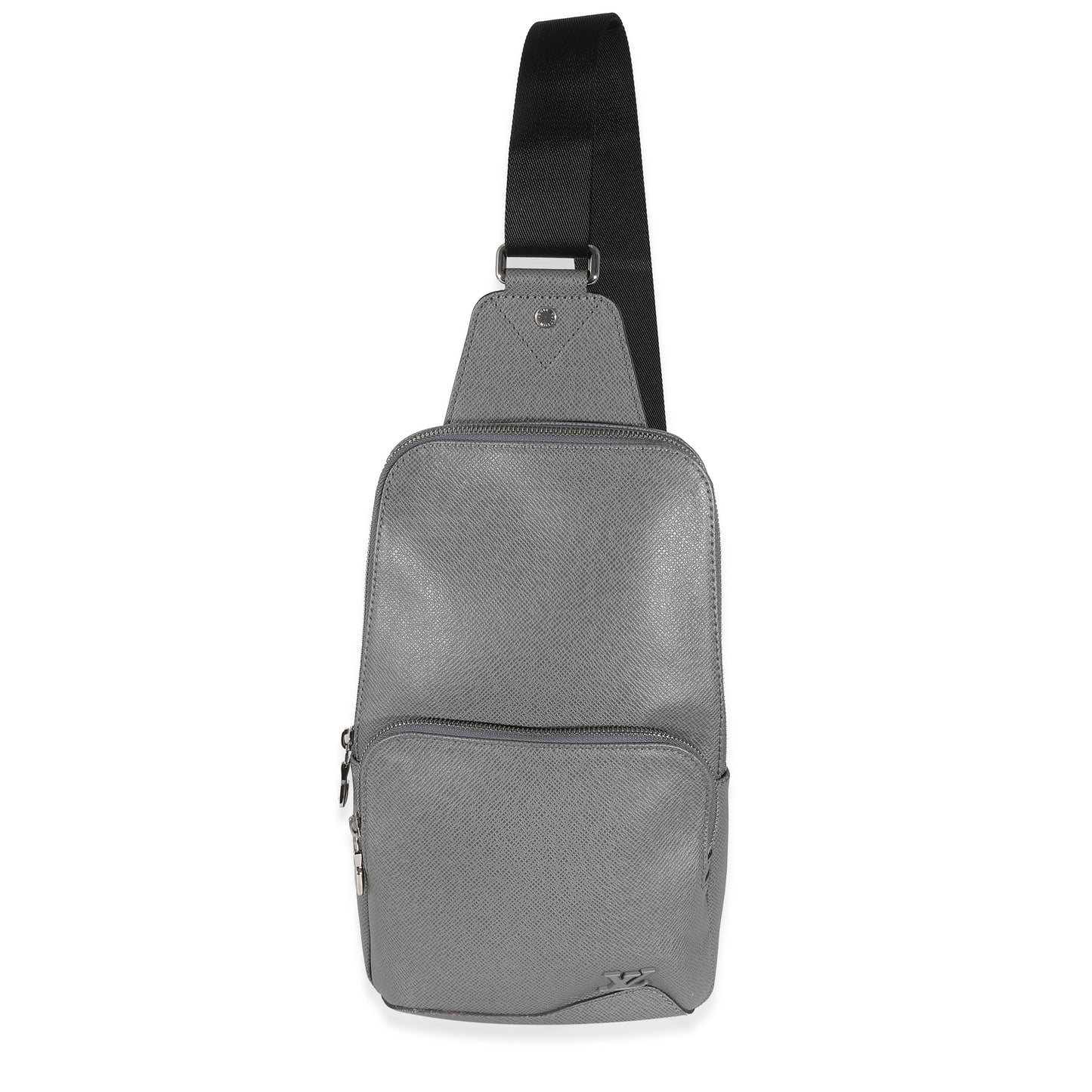 Louis Vuitton Grey Taiga Avenue Sling Bag