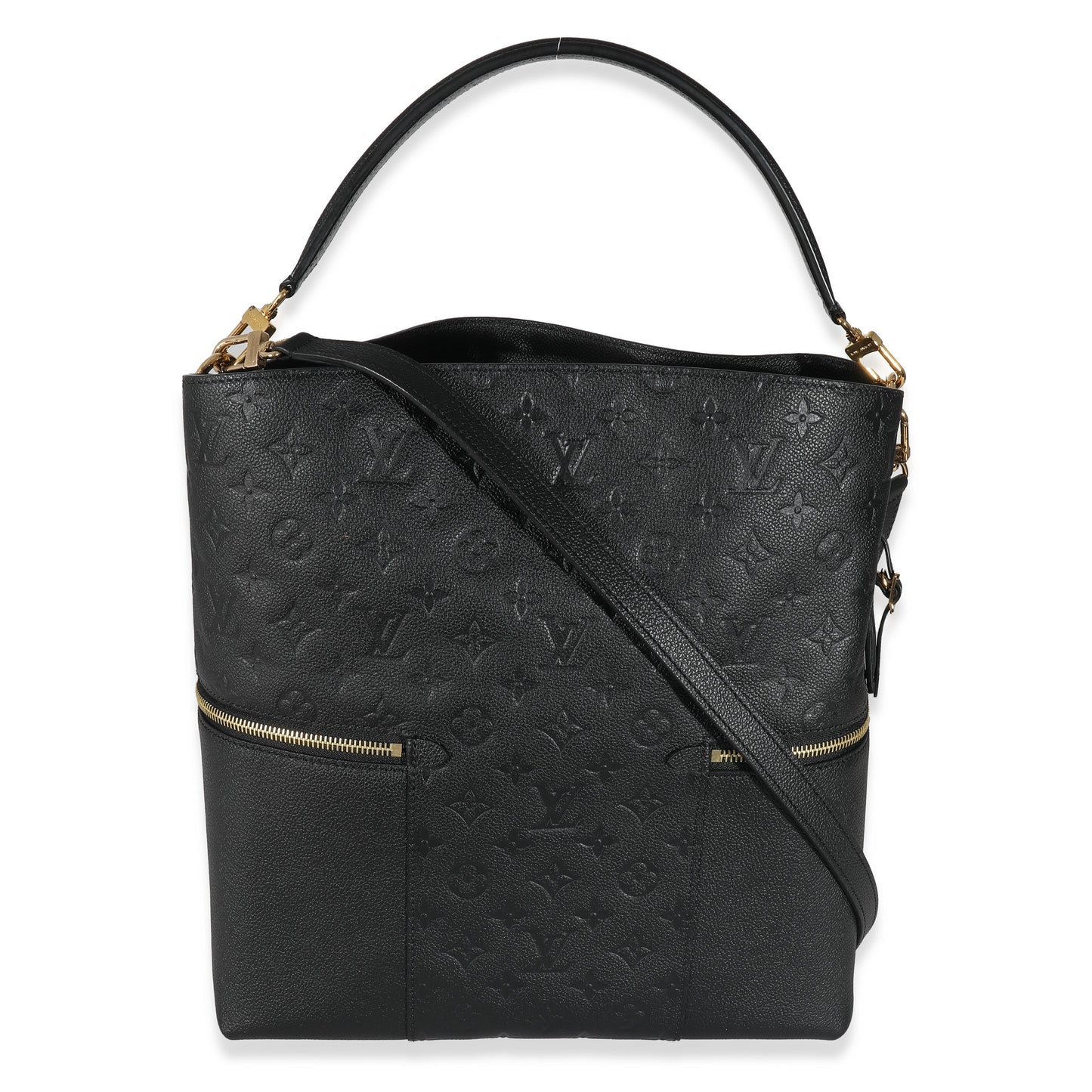 Louis Vuitton  Black Monogram Empreinte Mélie