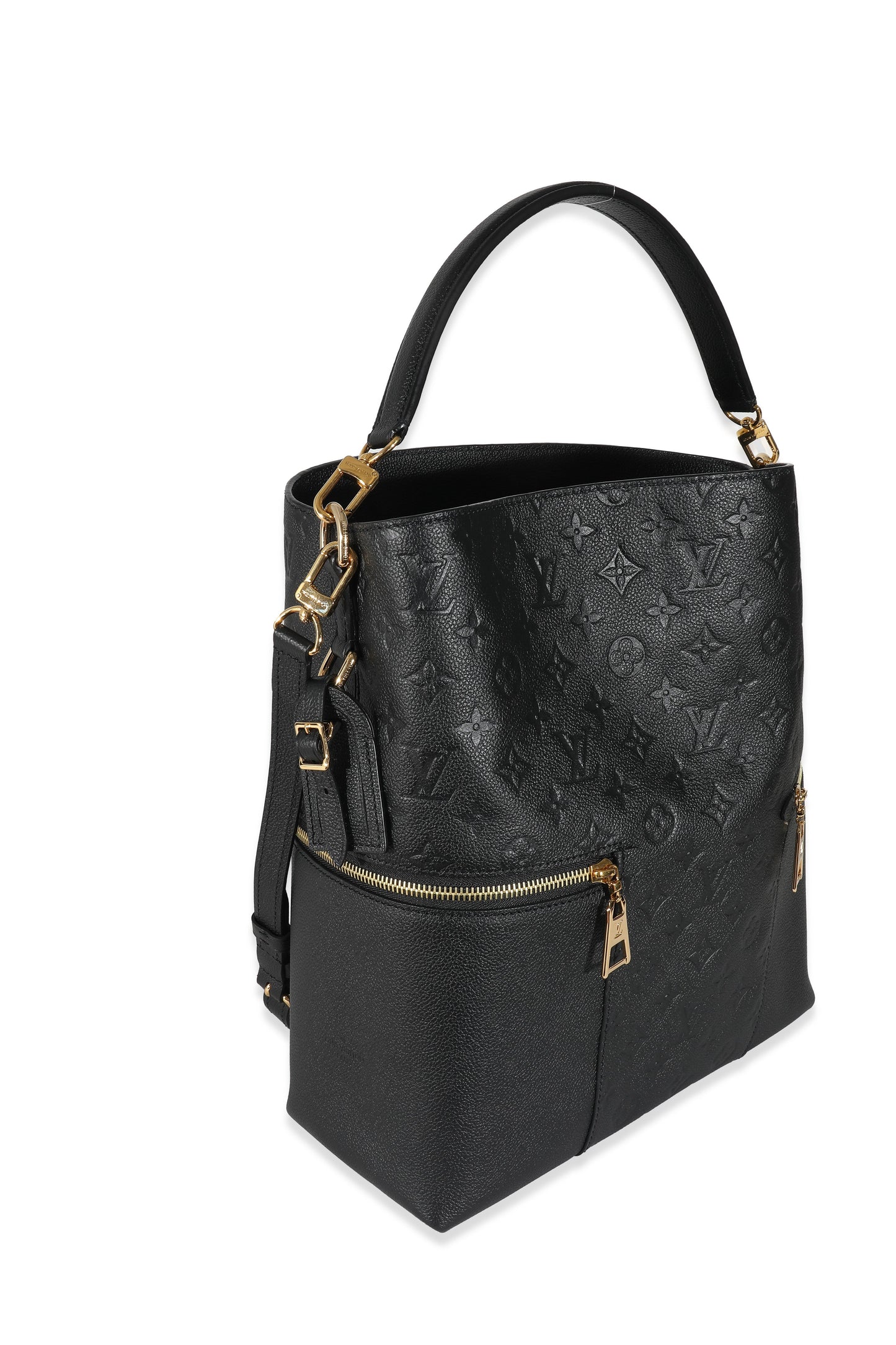 Louis Vuitton  Black Monogram Empreinte Mélie