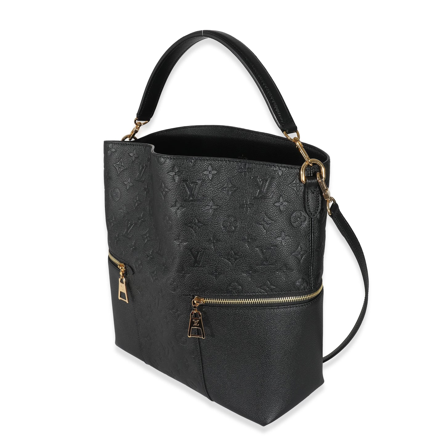 Louis Vuitton  Black Monogram Empreinte Mélie