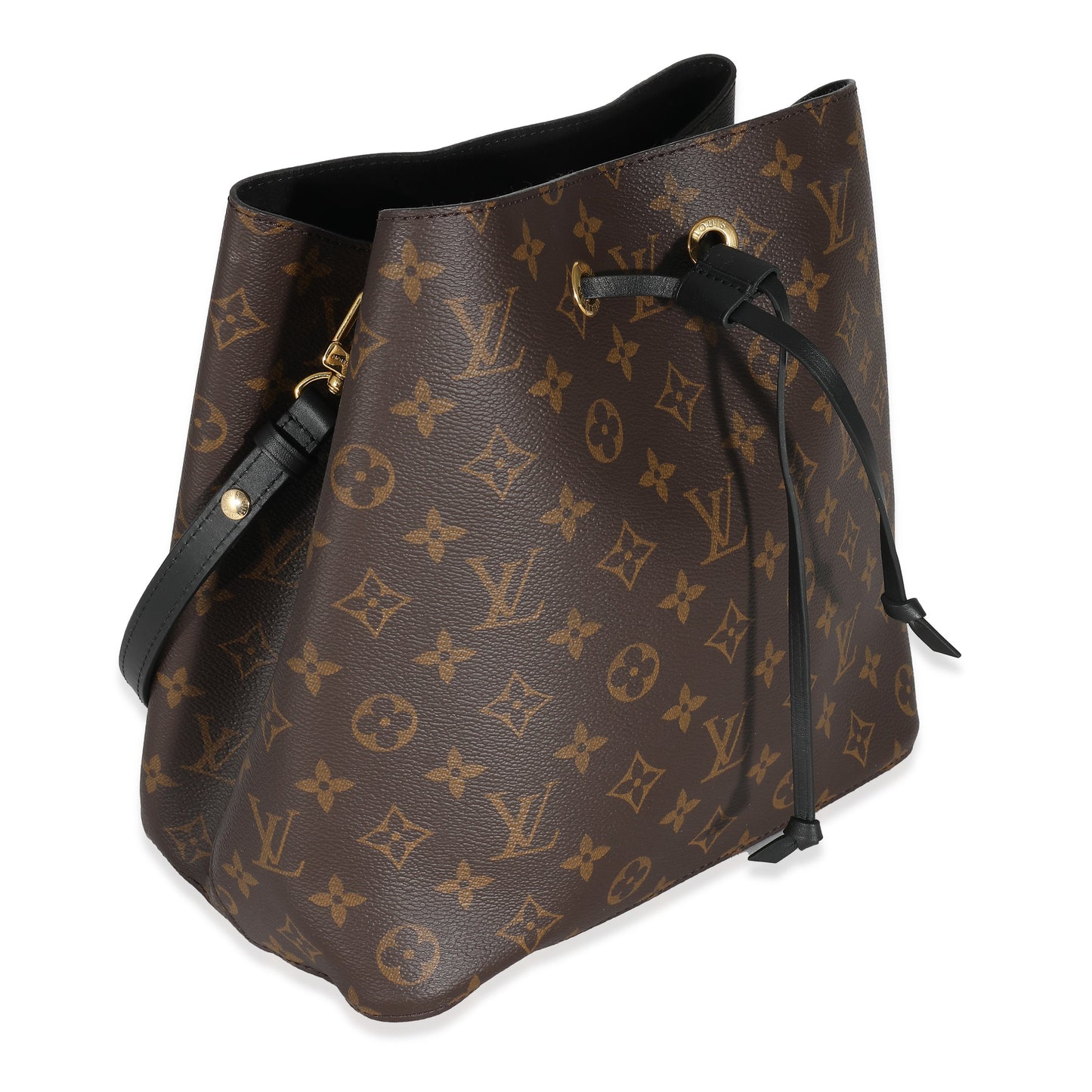 Louis Vuitton  Black Monogram Canvas NeoNoe MM