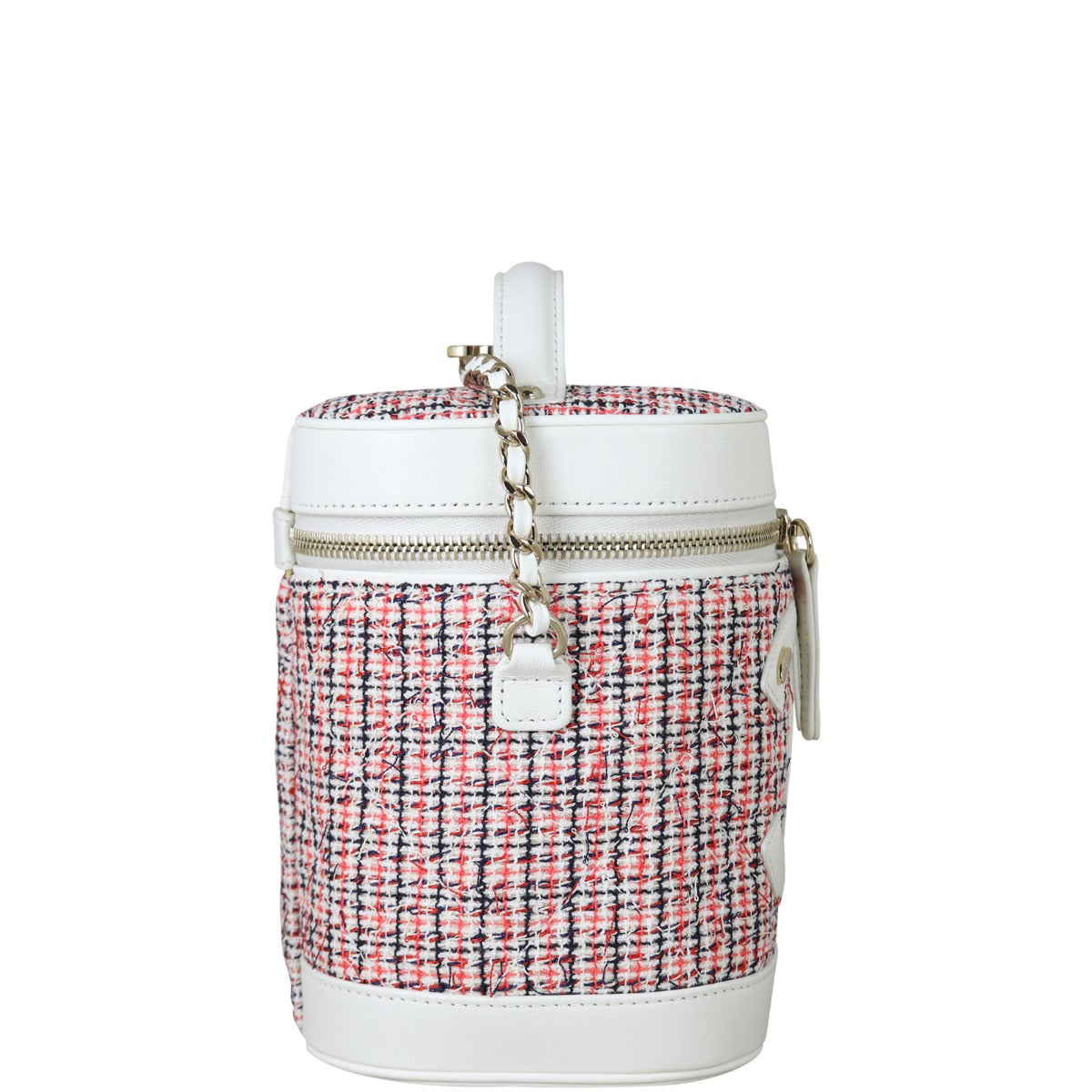Chanel CC Tweed Vanity Case