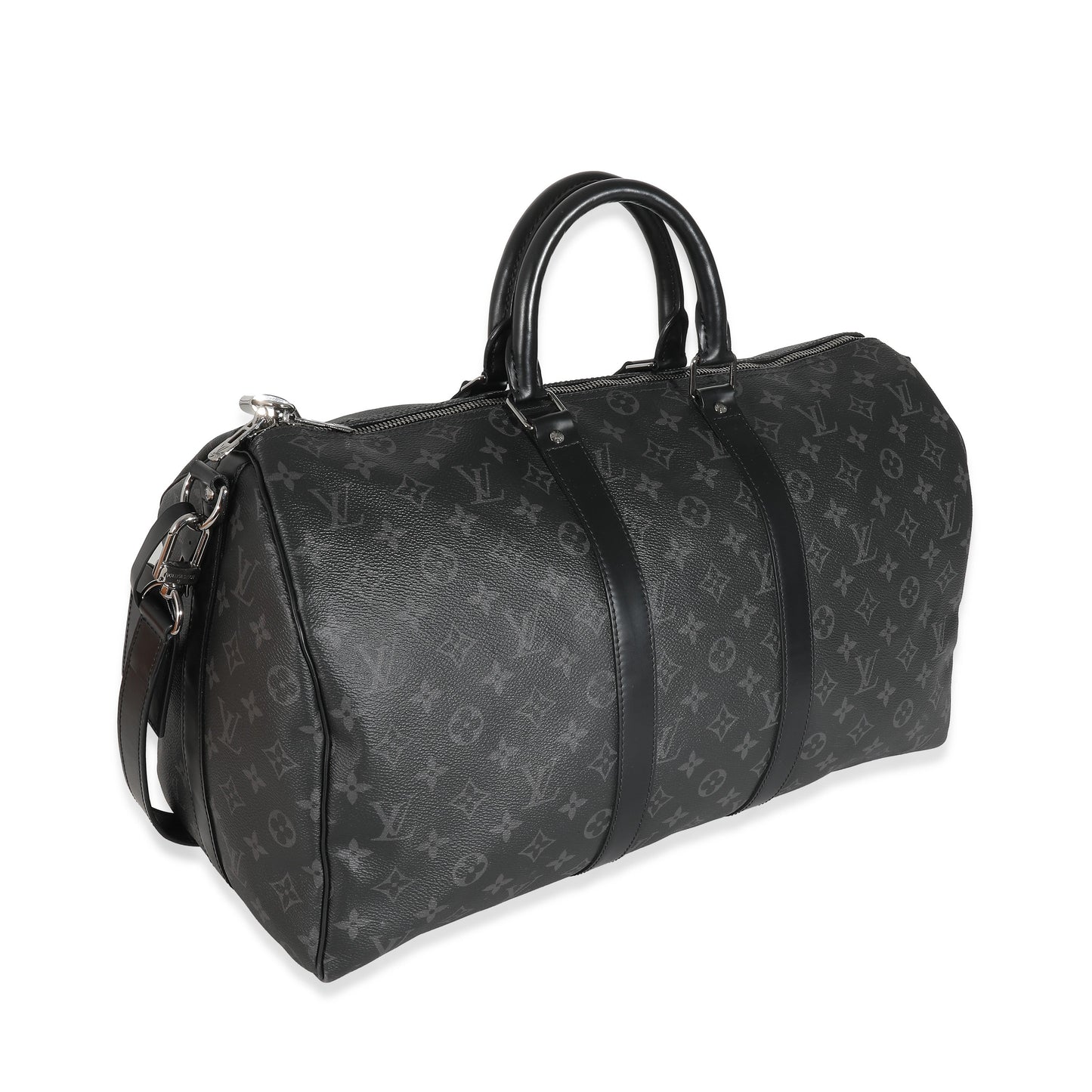 Louis Vuitton  Monogram Eclipse Canvas Keepall Bandoulière 45