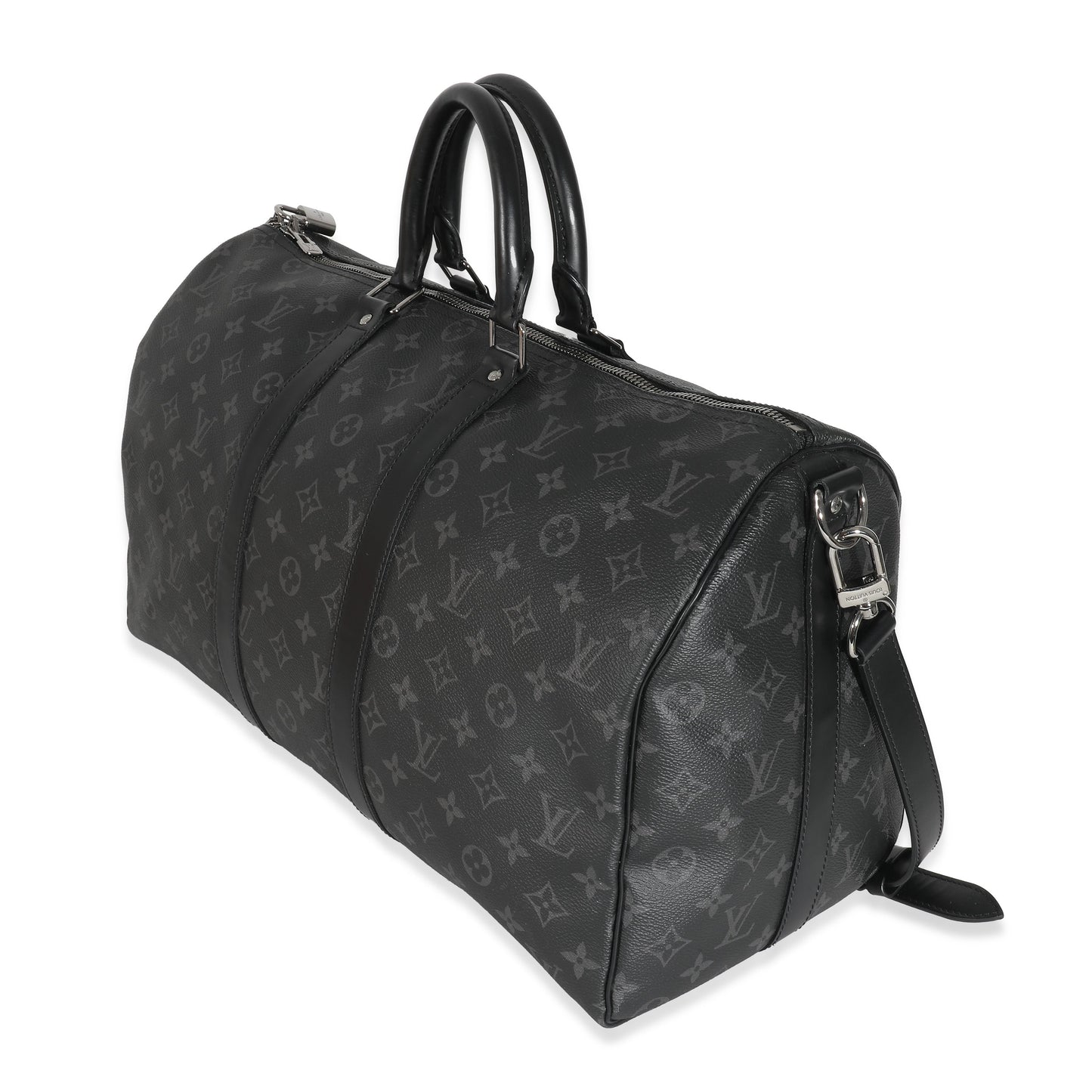 Louis Vuitton  Monogram Eclipse Canvas Keepall Bandoulière 45