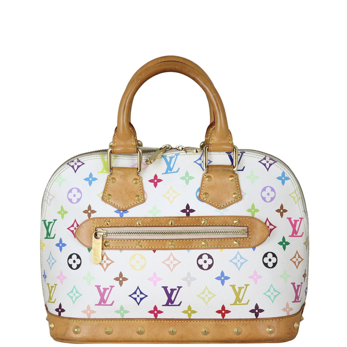 Louis Vuitton Alma PM Multicolore | White