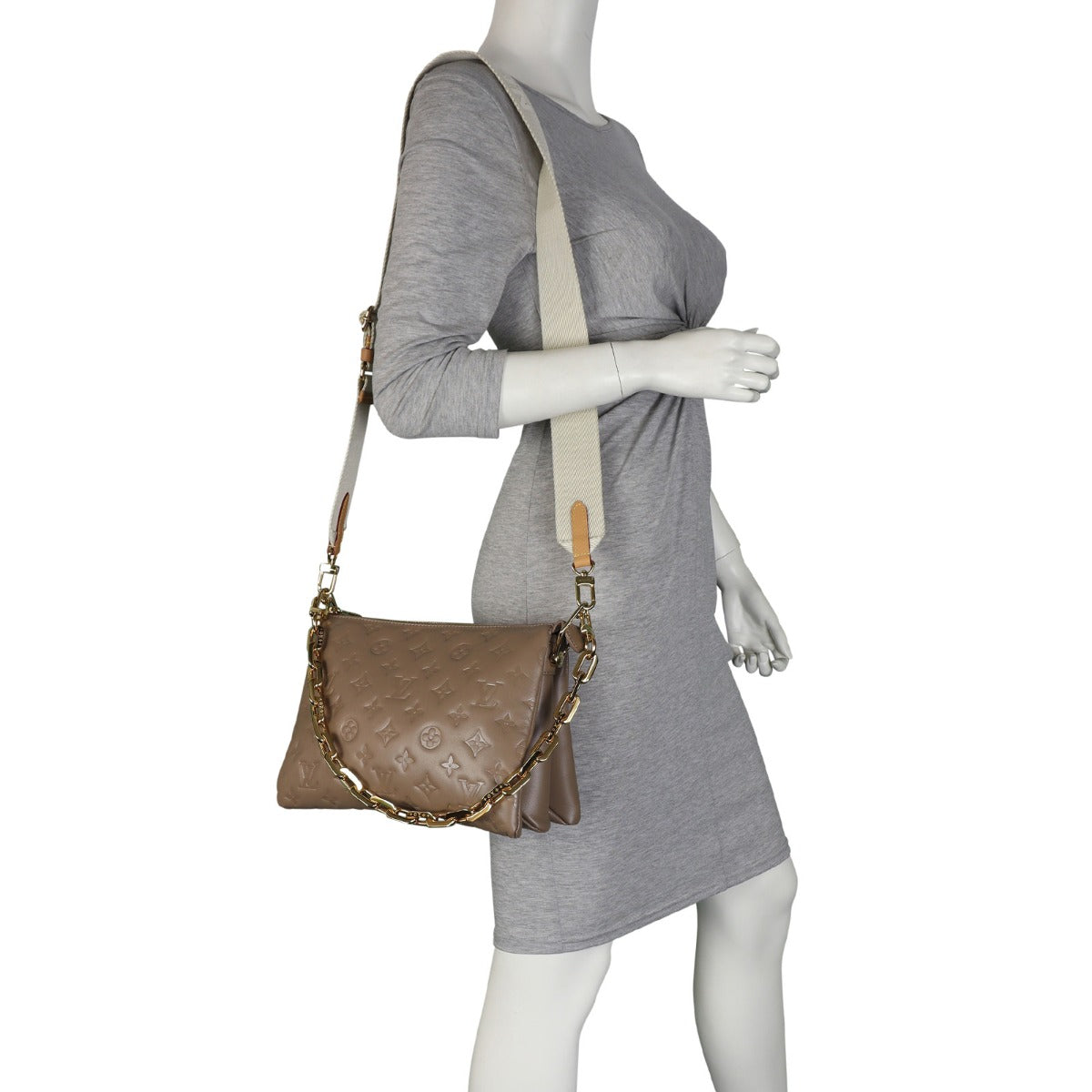 Louis Vuitton Coussin PM Monogram Embossed Lambskin