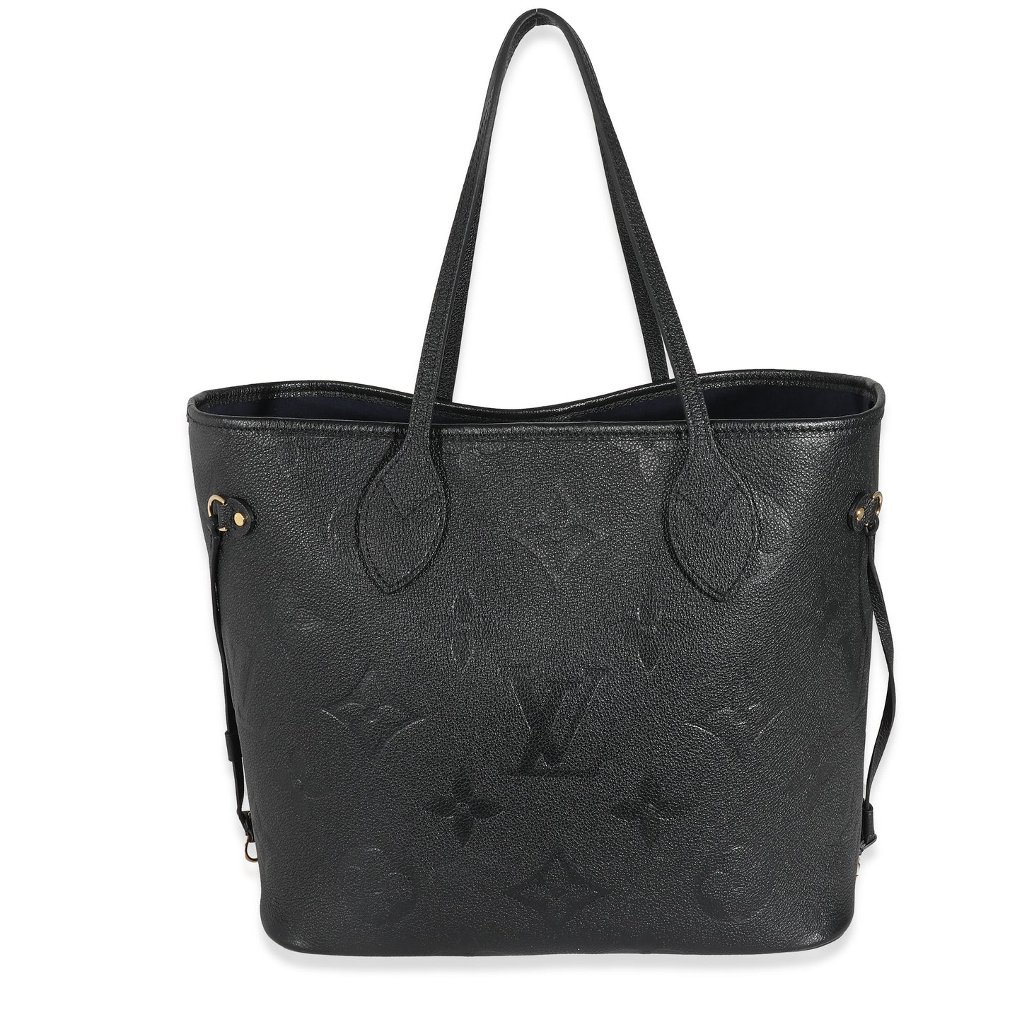 Louis Vuitton  Black Monogram Empreinte Neverfull MM