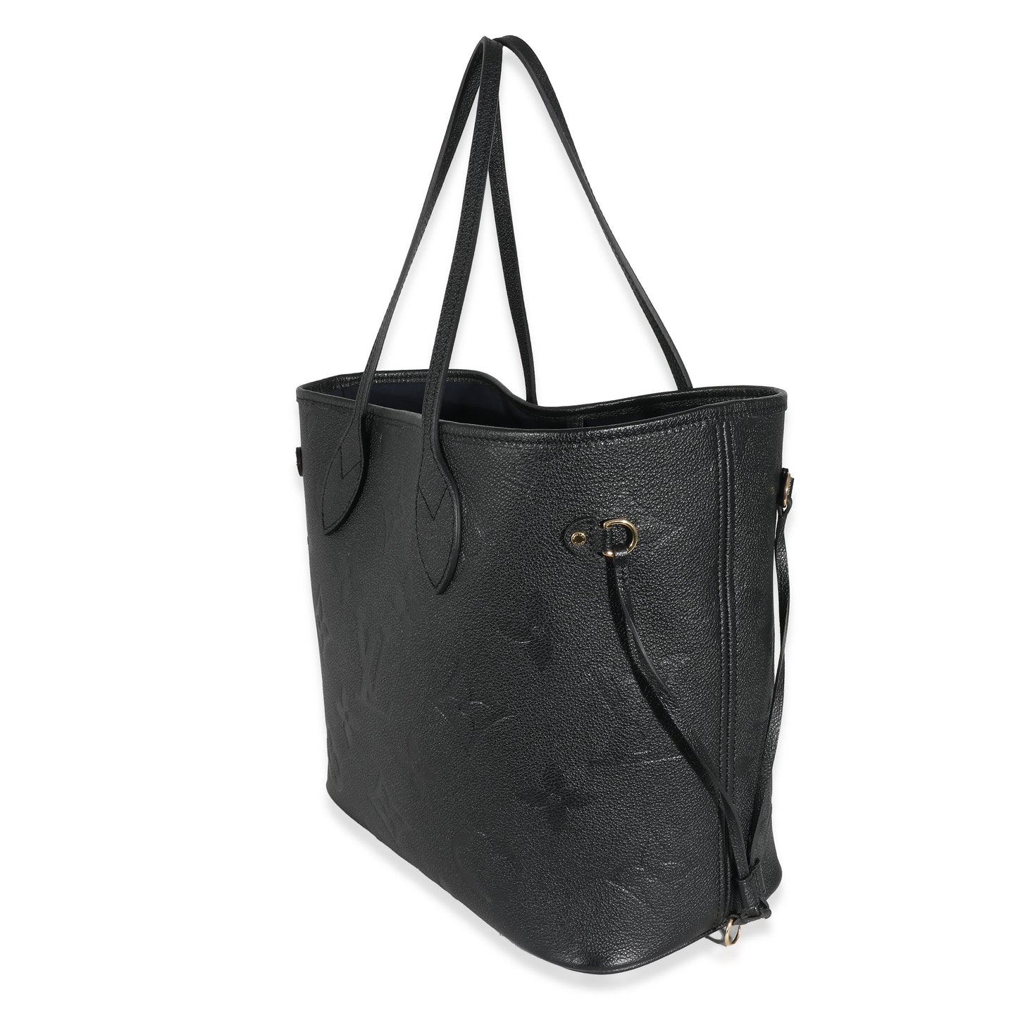 Louis Vuitton  Black Monogram Empreinte Neverfull MM