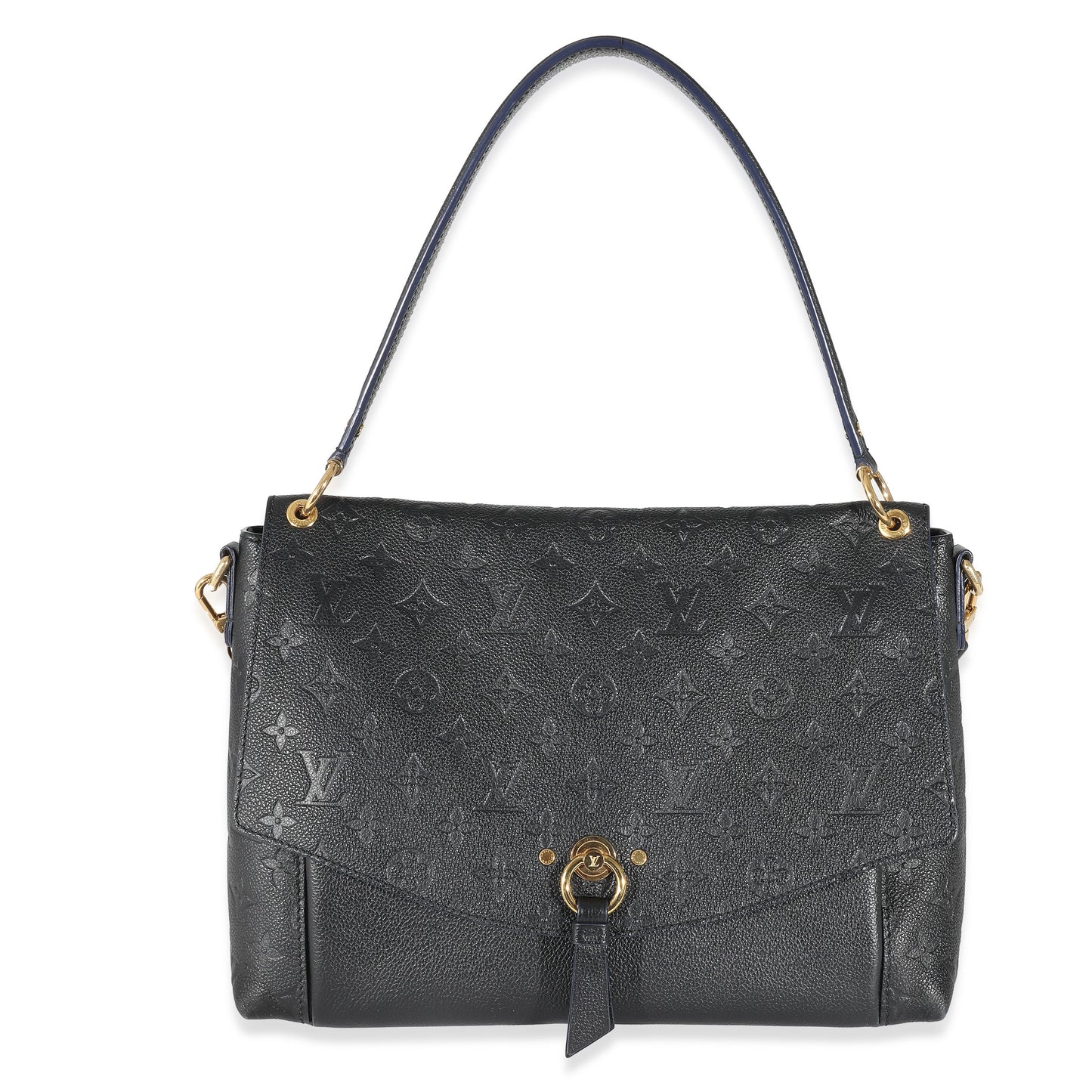 Louis Vuitton  Black Empreinte Blanche MM