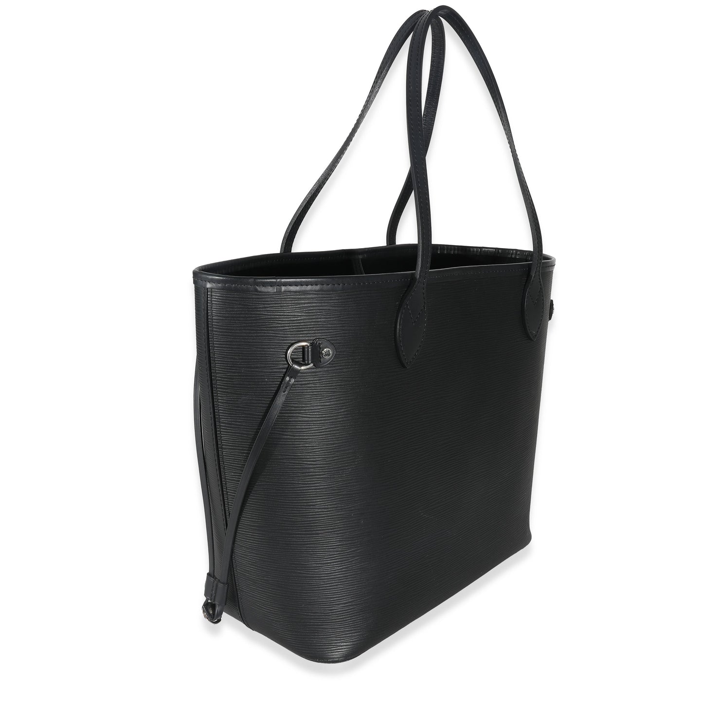 Louis Vuitton  Black Epi Neverfull MM