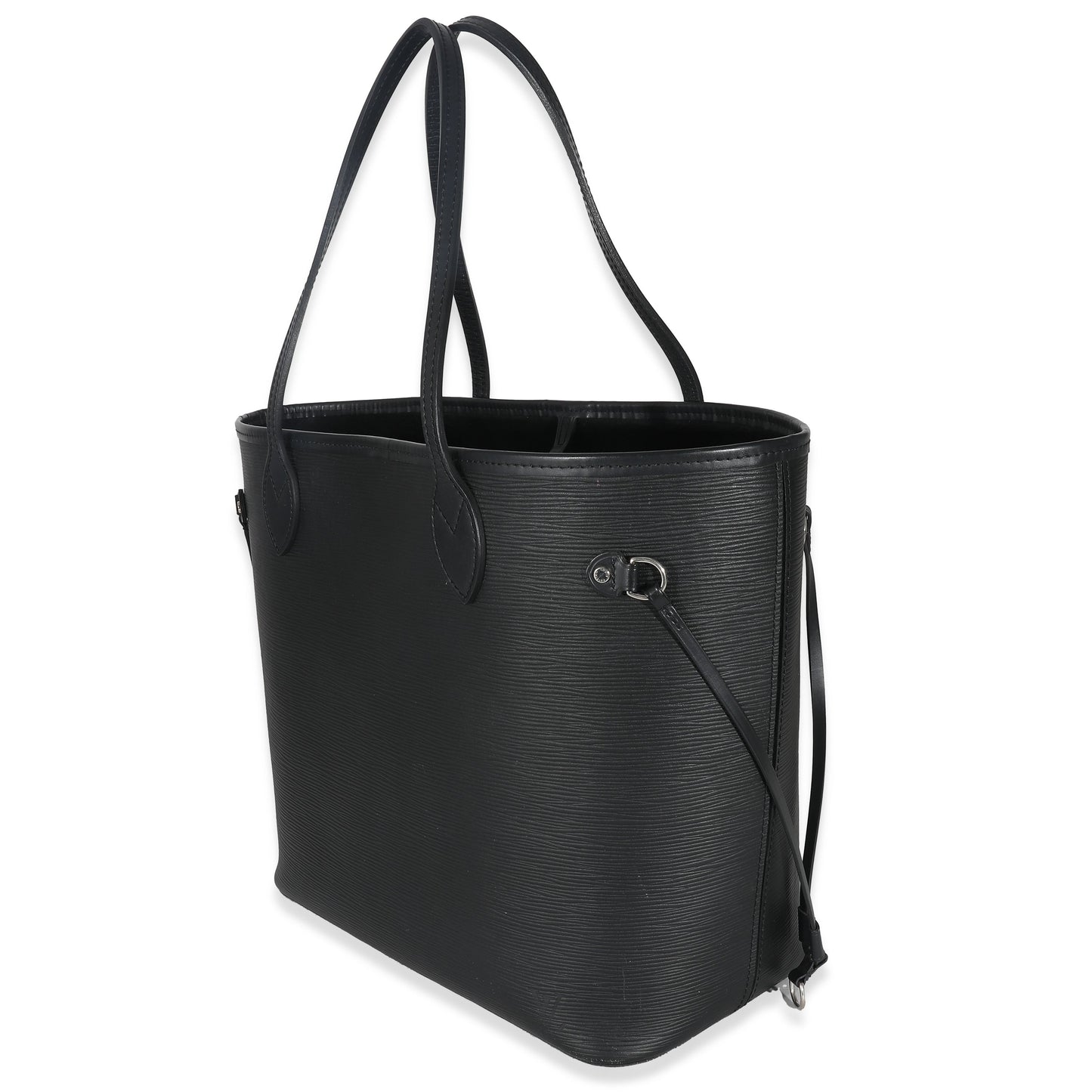 Louis Vuitton  Black Epi Neverfull MM