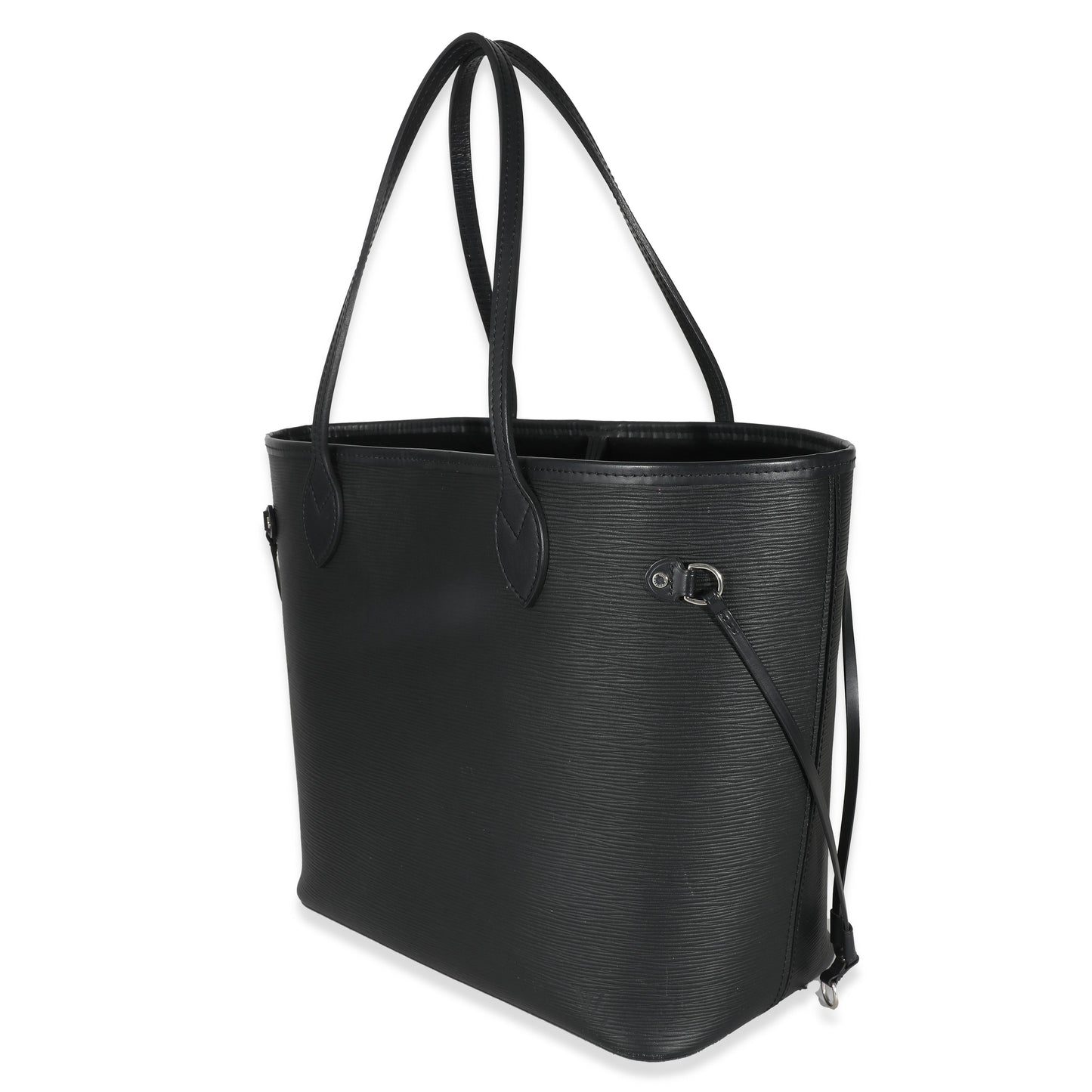 Louis Vuitton  Black Epi Neverfull MM