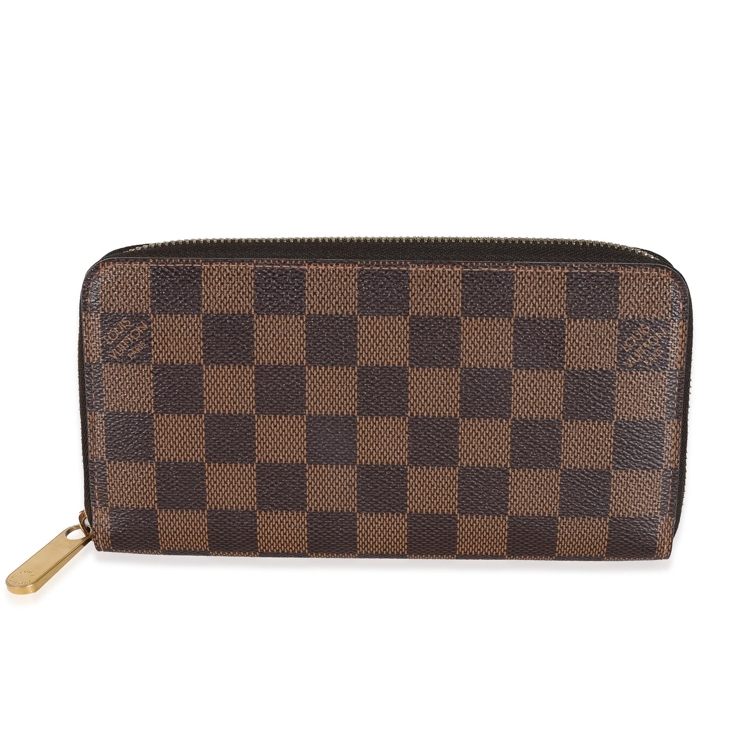 Louis Vuitton  Damier Ebene Canvas Zippy Wallet