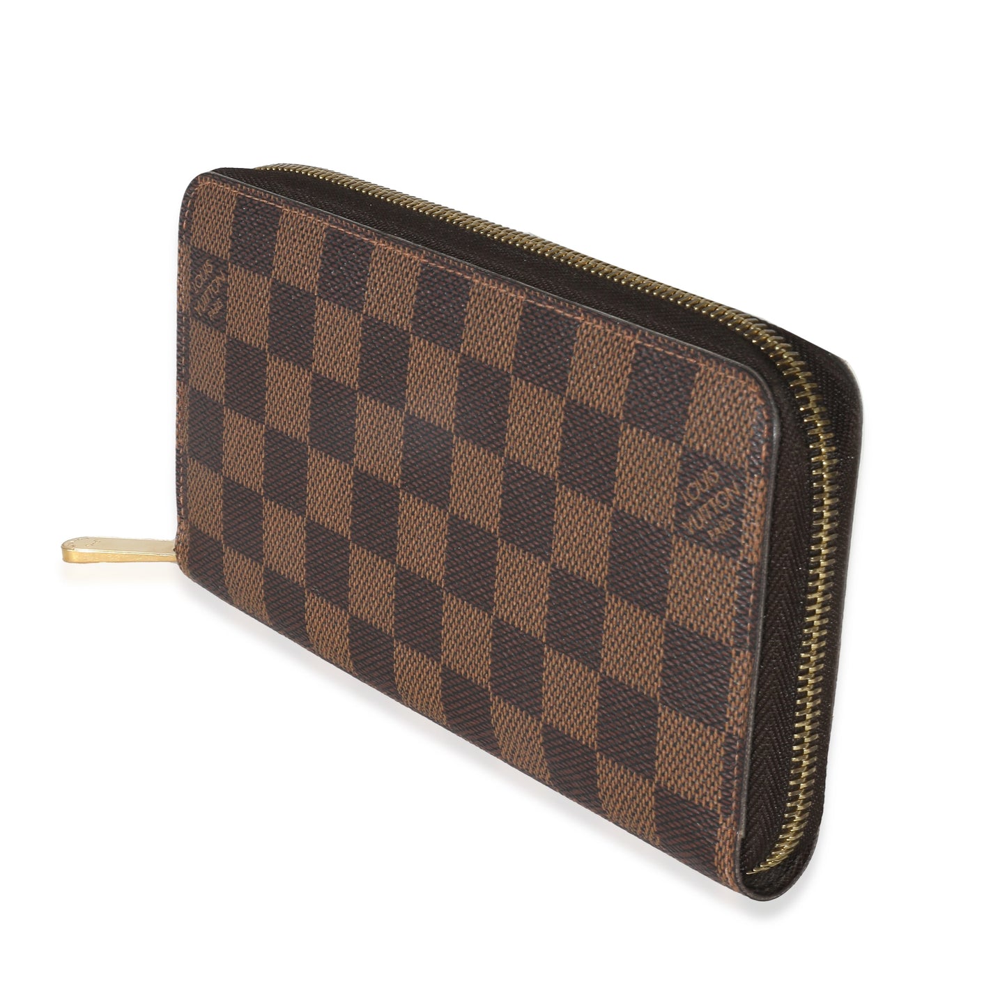 Louis Vuitton  Damier Ebene Canvas Zippy Wallet