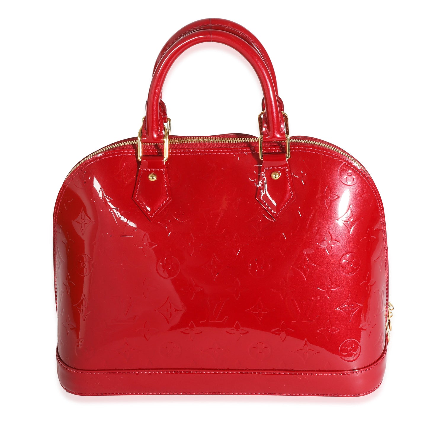 Louis Vuitton  Cerise Monogram Vernis Alma PM