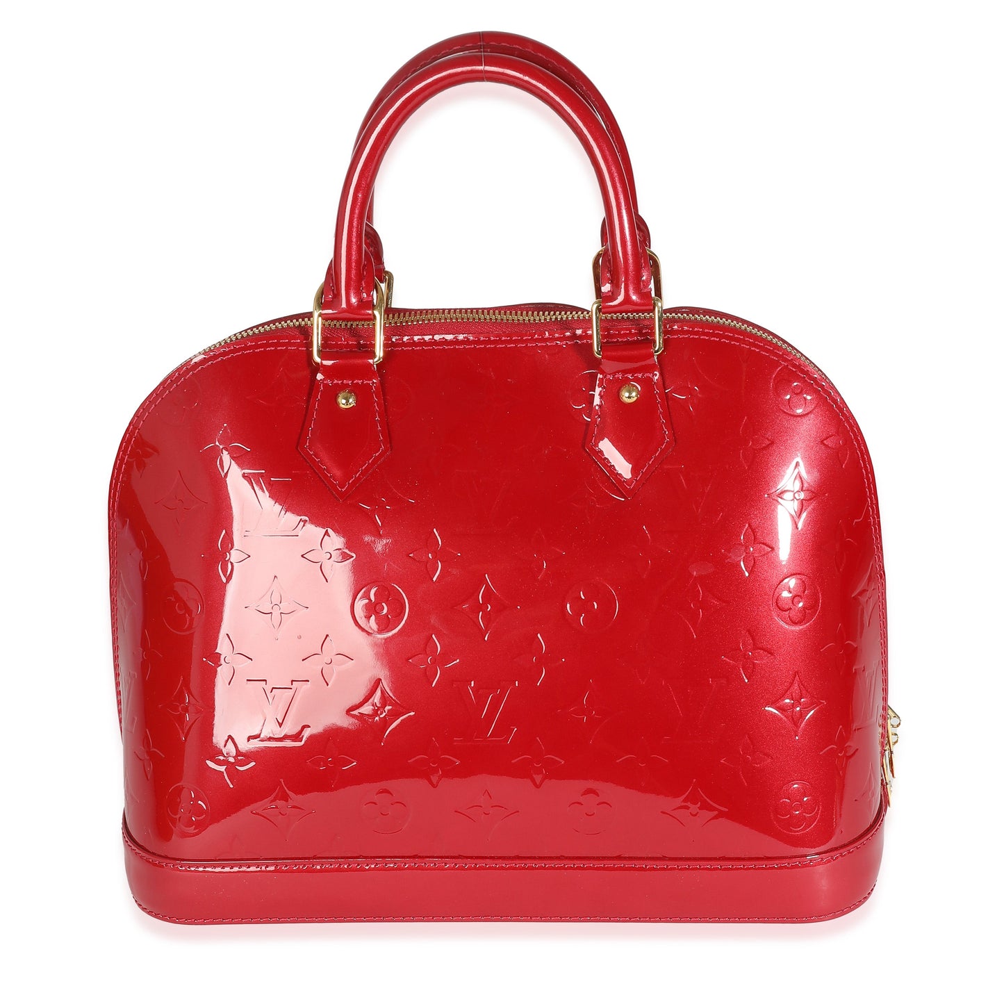 Louis Vuitton  Cerise Monogram Vernis Alma PM